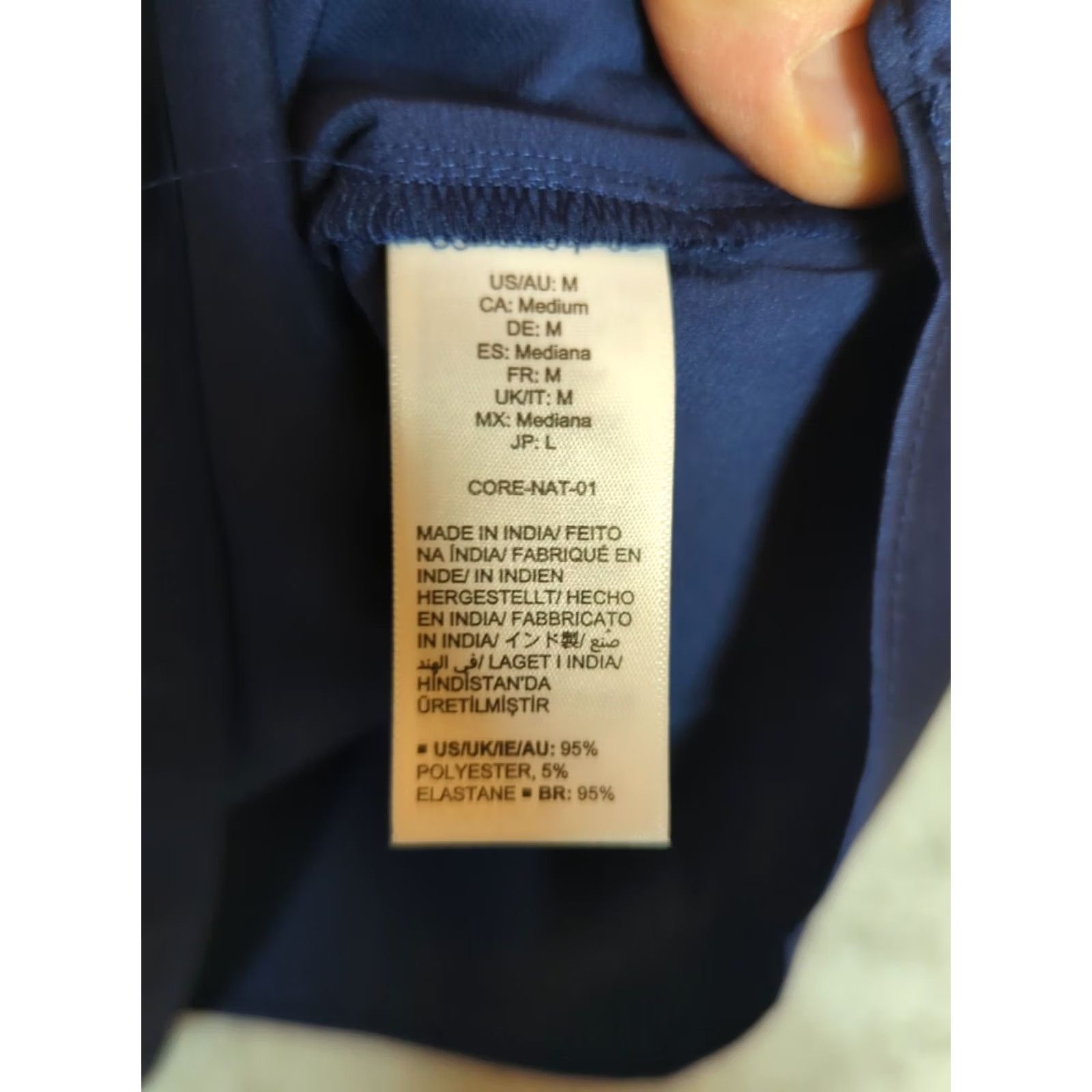 Vintage The Drop Navy Blue Camisole Tank M Women's Lace Satin V-Neck Spaghetti Strap Fairygrunge Witchy TANK Top] Size M / US 6-8 / IT 42-44 - 7 Thumbnail