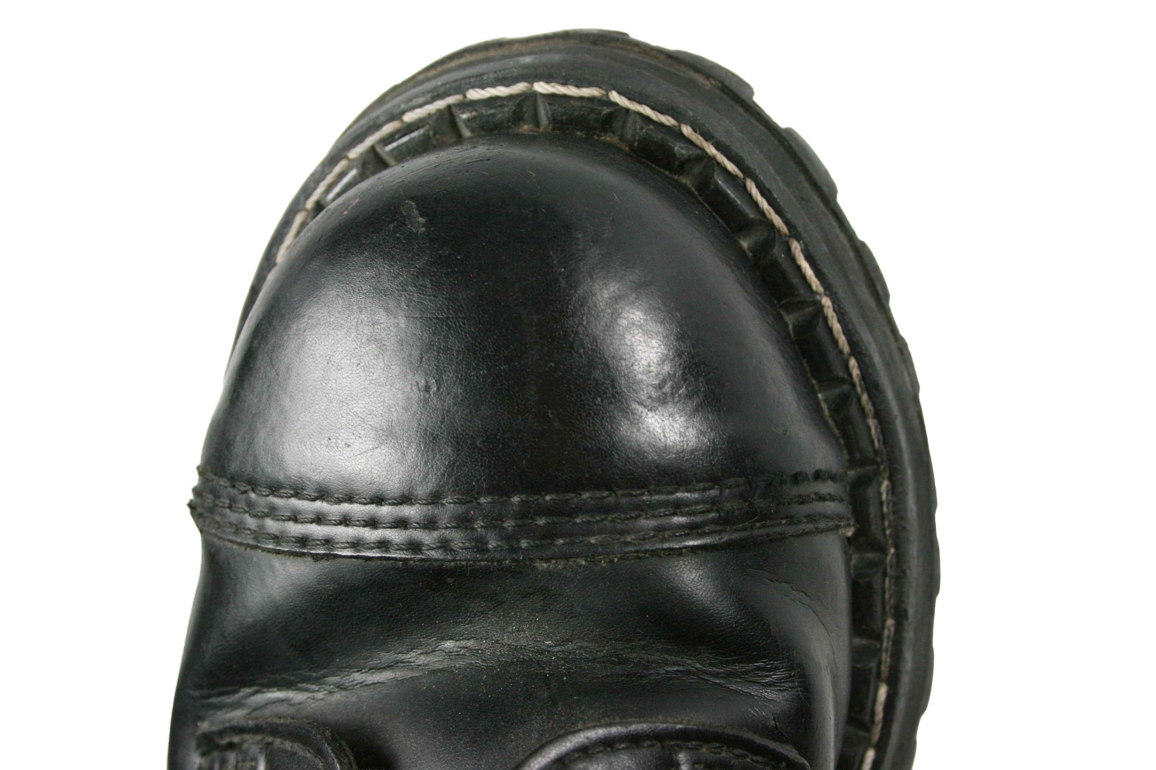 Other Steel 00S Buldozer Metal Rock Y2K High Punk Boots Vintage Size US 9 / IT 39 - 6 Thumbnail