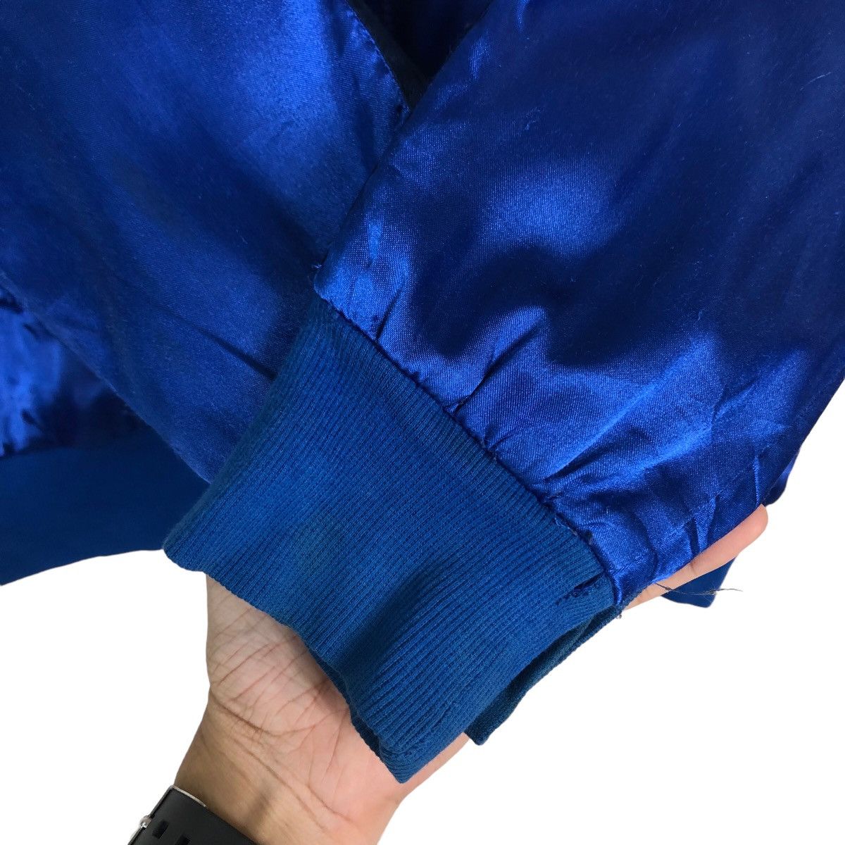 Japanese Brand 🔥90’s Betty Blue Sukajan Bomber Jacket Size US M / EU 48-50 / 2 - 12 Thumbnail