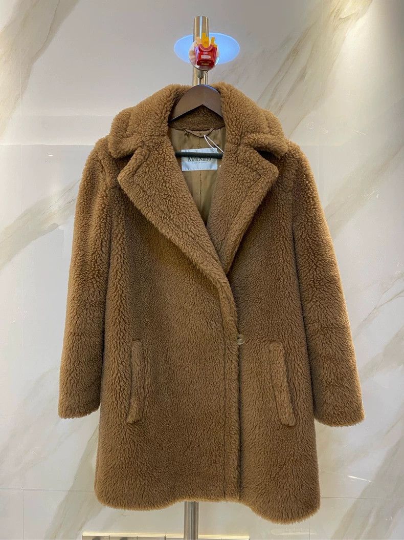 Max Mara Max Mara Teddy short lapel trench coat Size L / US 10 / IT 46 - 1 Thumbnail