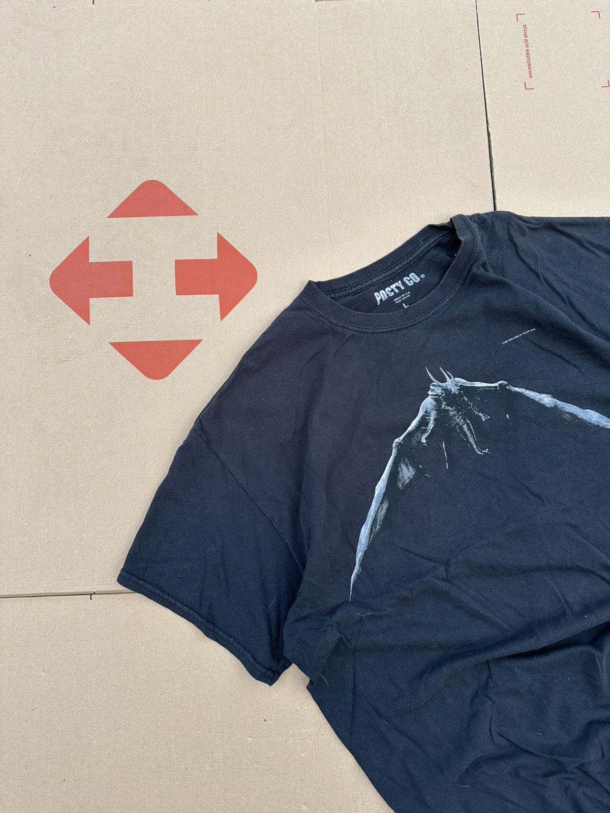 Japanese Brand Post Malone Posty Co 2018 Tour Tee Black B&B L Size US L / EU 52-54 / 3 - 3 Thumbnail