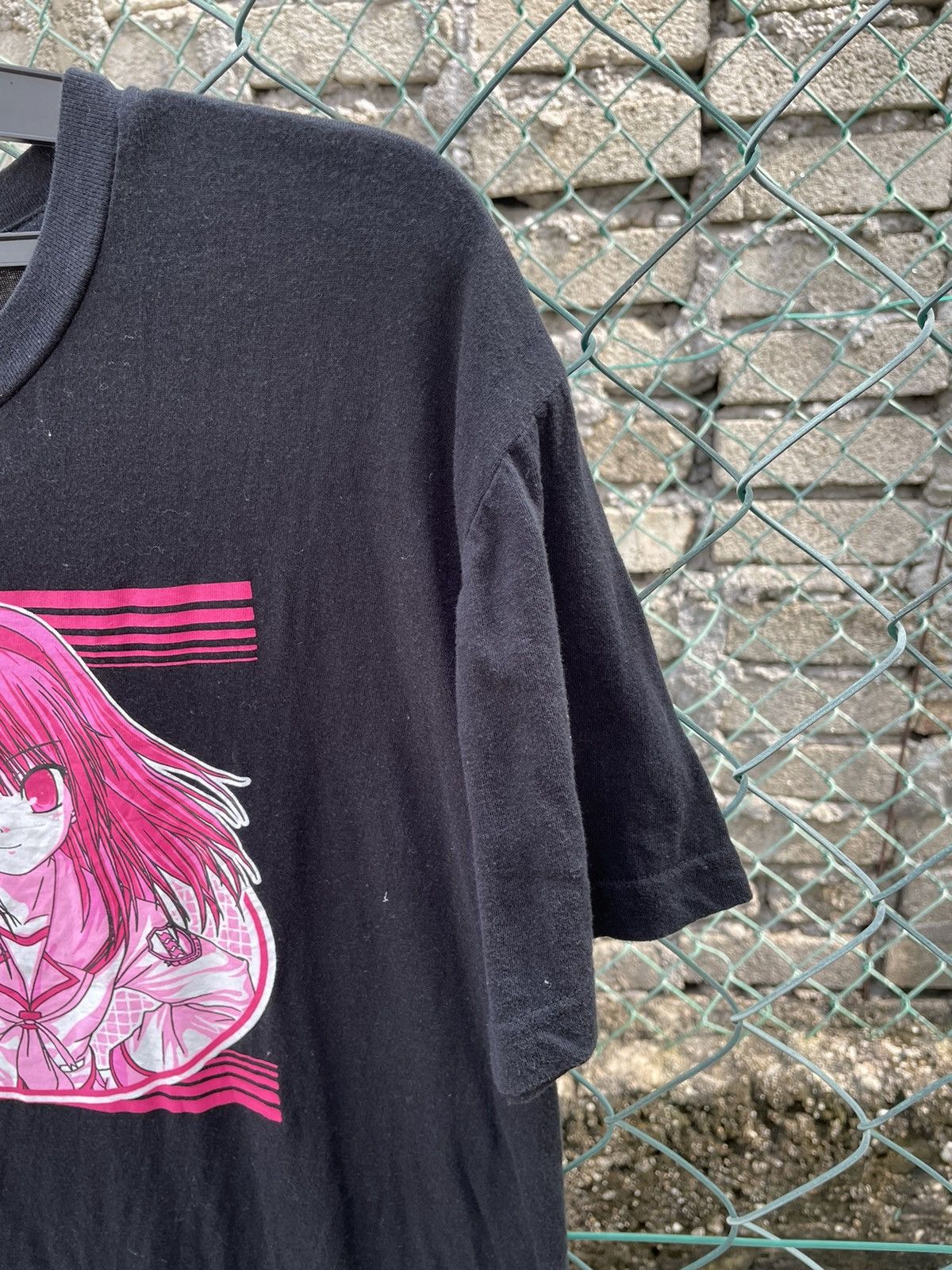 Anime VERY RARE💥 Angel Beats Pink Anime Manga Size US M / EU 48-50 / 2 - 9 Thumbnail