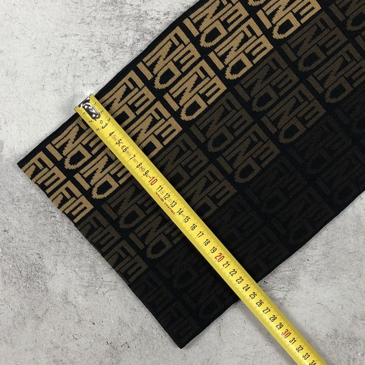 Fendi Fendi Monogram Wool Italy Scarf Size ONE SIZE - 15 Thumbnail