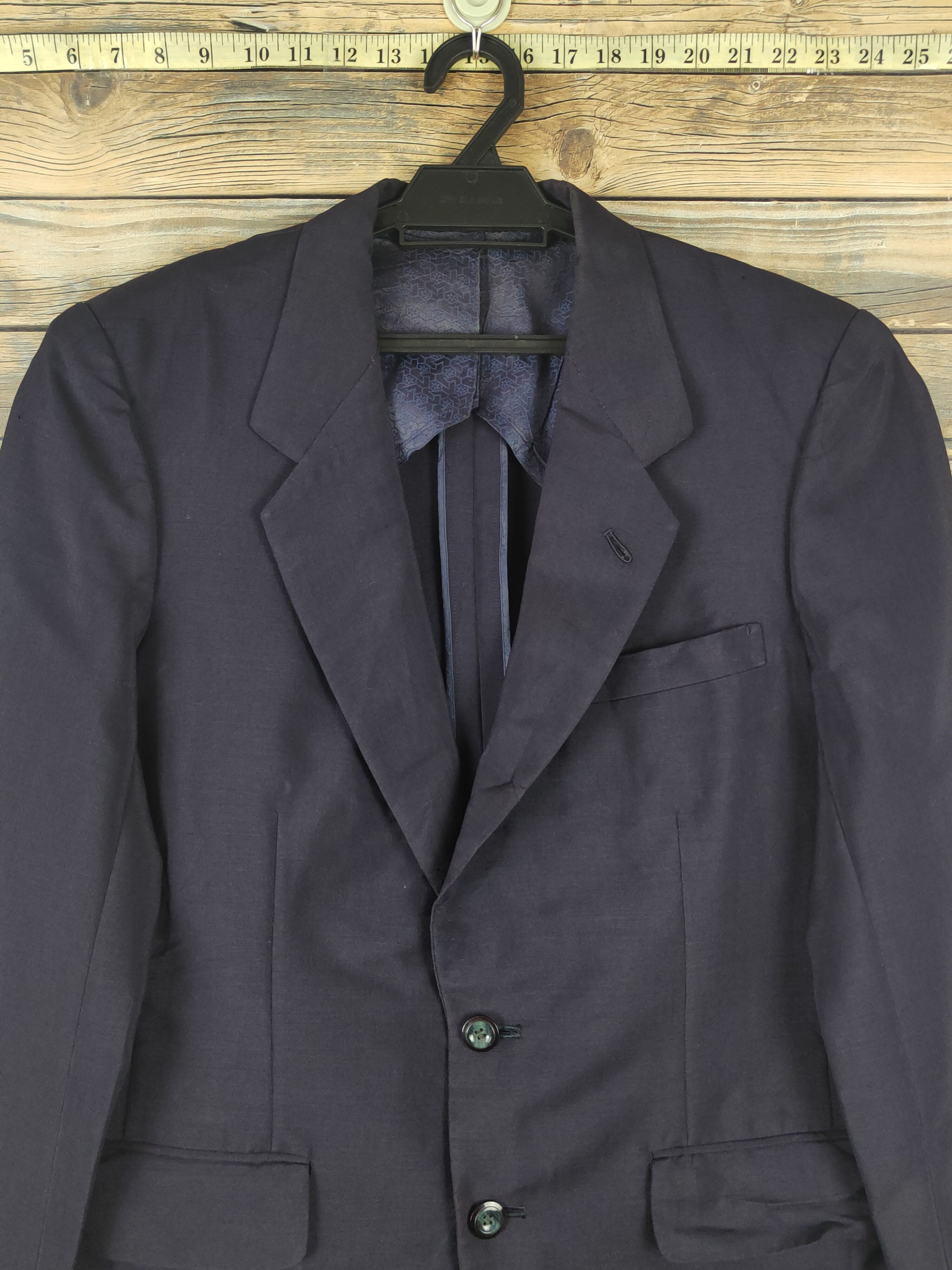 Vintage Vintage William Halstead Navy Blazers Size US M / EU 48-50 / 2 - 2 Thumbnail