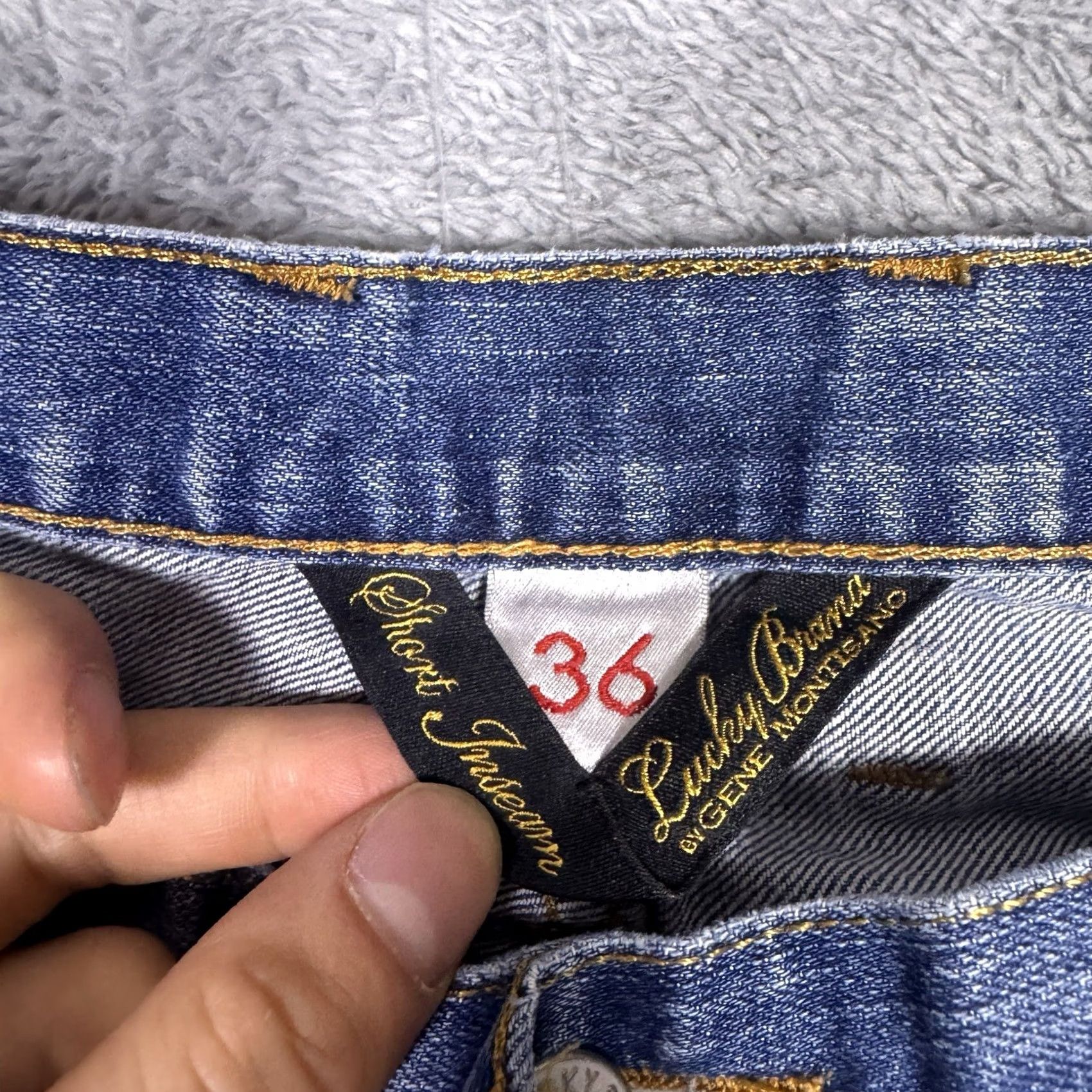 Lucky Brand Lucky Brand Jeans Mens 34x30 OI Classic Fit Distressed Denim Vintage VTG Western Streetwear 90s 2000s Size US 34 / EU 50 - 5 Thumbnail