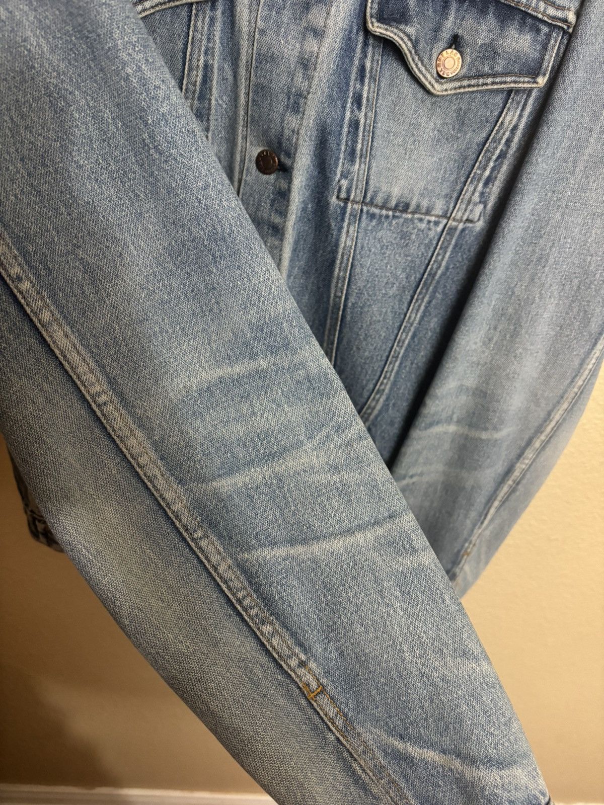 Helmut Lang Helmut Lang 1996 Cock Ring Denim Jacket Size US XL / EU 56 / 4 - 6 Thumbnail