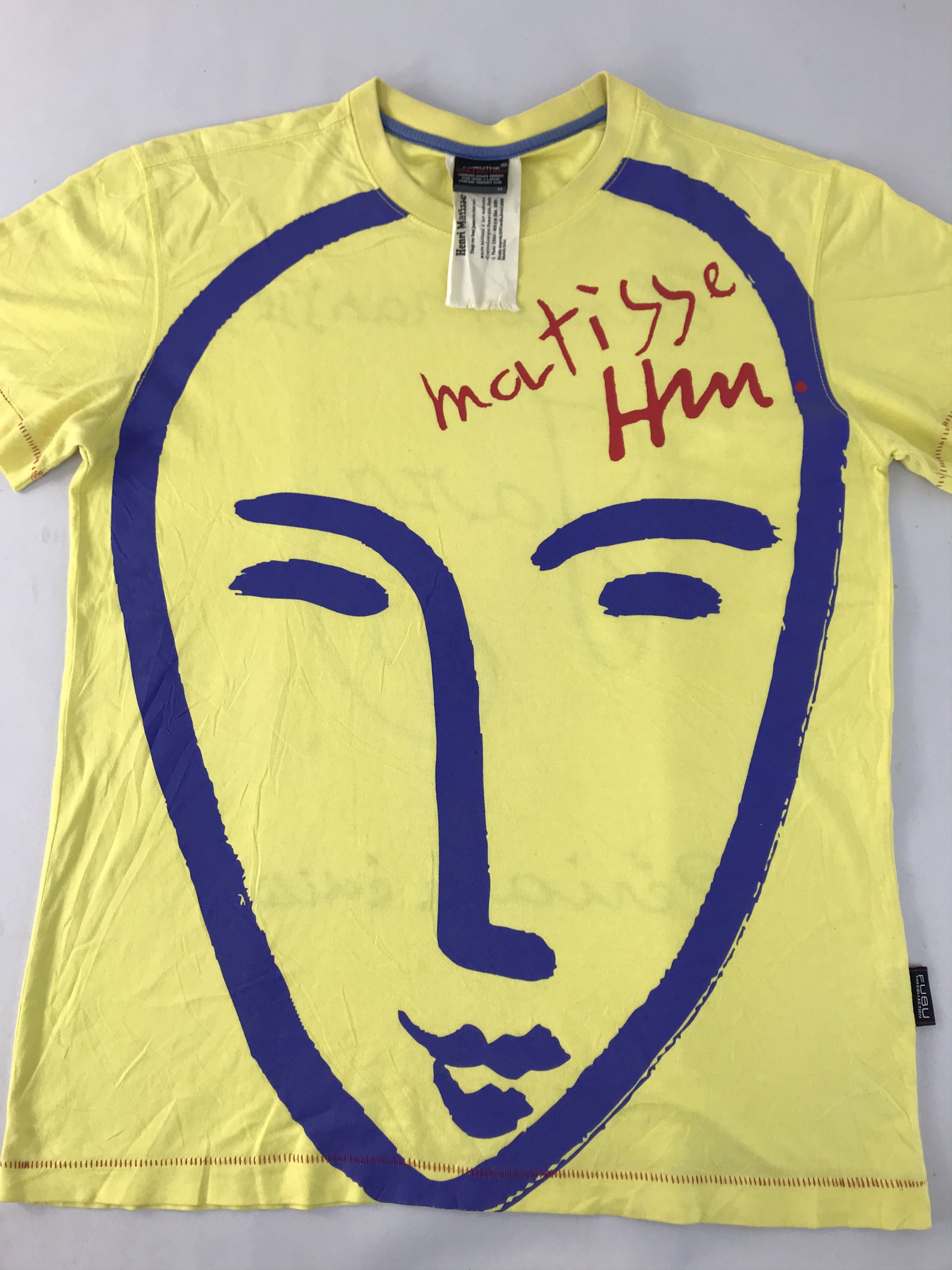 Fubu 90s Fubu Jeans Henri Matisse Big Face Printed Tee Size US M / EU 48-50 / 2 - 3 Thumbnail