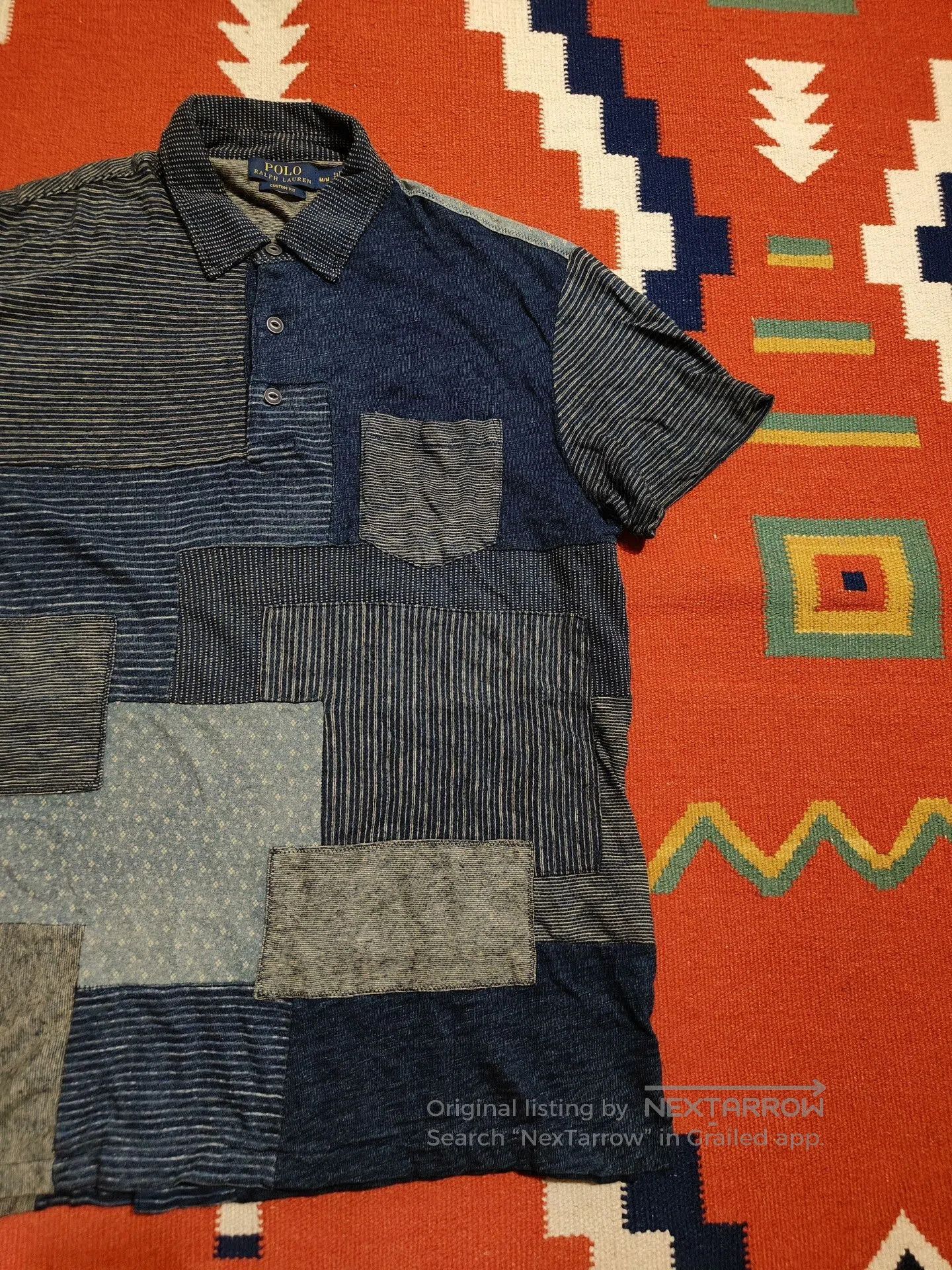 Polo Ralph Lauren Polo Ralph Lauren Patchwork T-Shirt. Size US M / EU 48-50 / 2 - 2 Thumbnail