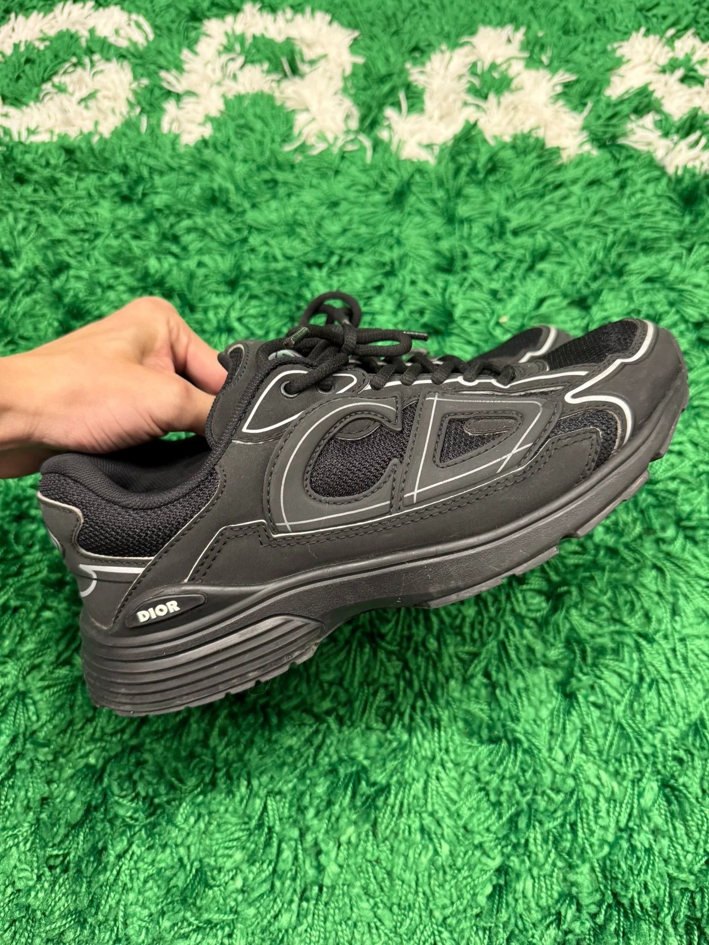 Dior Dior B30 Black Knight Sneakers, Size US 7 / EU 40 - 7 Thumbnail