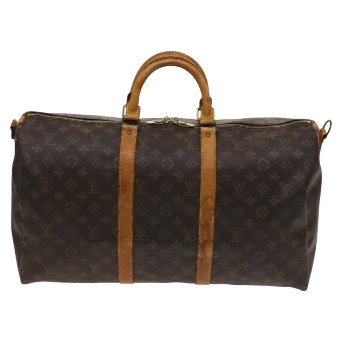 Louis Vuitton LOUIS VUITTON Monogram Keepall Bandouliere 50 Boston Bag Size ONE SIZE - 13 Thumbnail