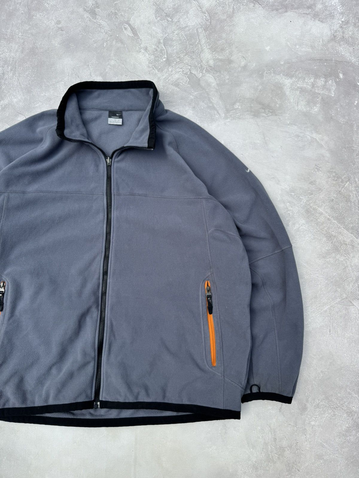 Nike Vintage Nike Zip Fleece Therma-fit Jacket Size US XXL / EU 58 / 5 - 7 Thumbnail