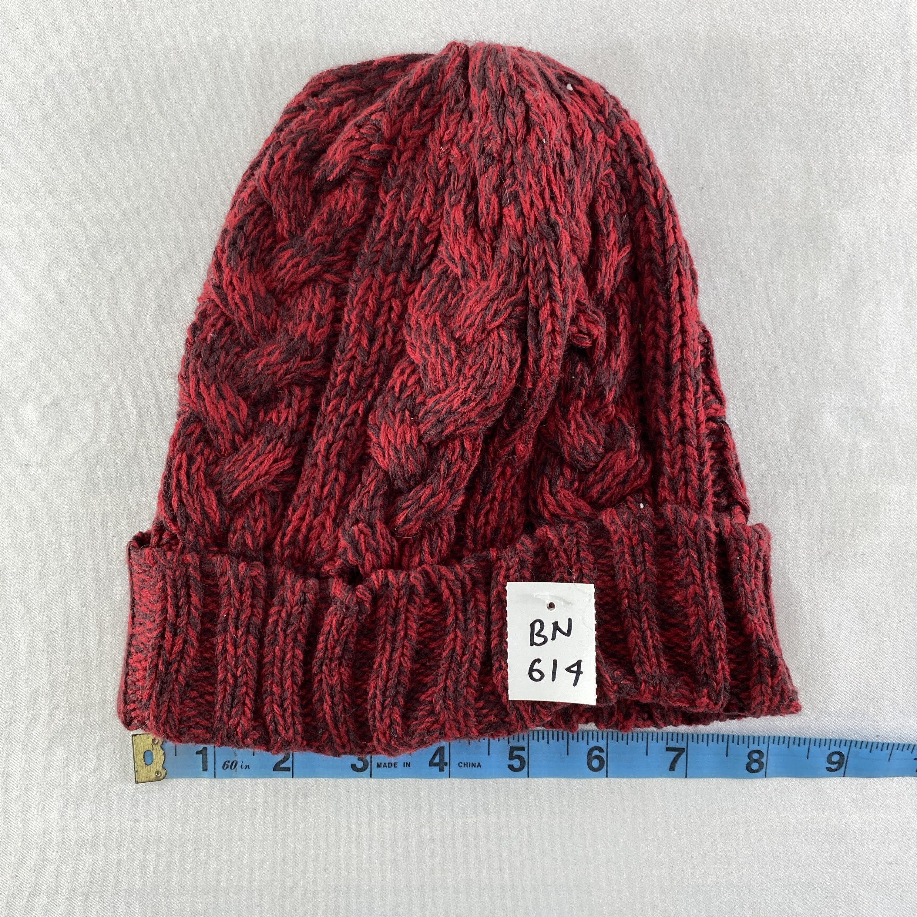 Japanese Brand Simple Plain Snow Cap Hat Beanie -BN614 Size ONE SIZE - 4 Thumbnail