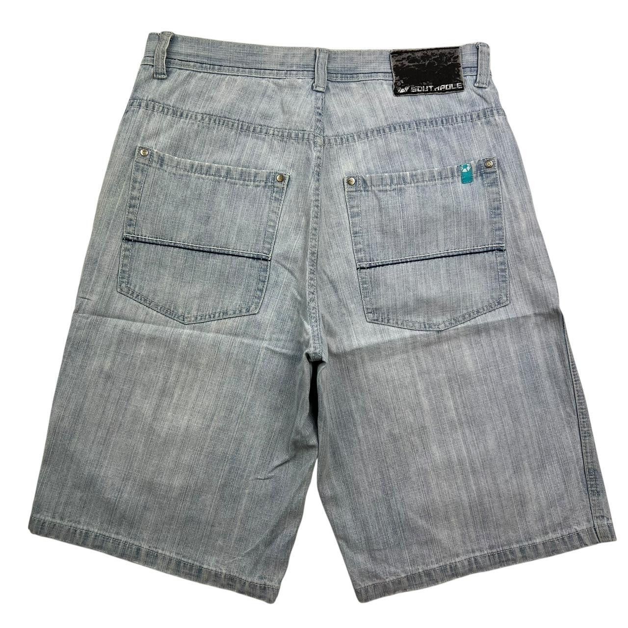Southpole Vintage Southpole Light Wash Denim Shorts / Jorts - Waist 34 Size US 34 / EU 50 - 1 Thumbnail