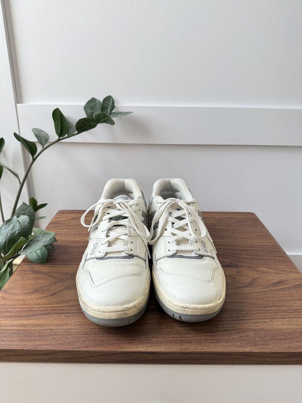 Aime Leon Dore × New Balance ALD White/Grey 550s Size US 9.5 / EU 42-43 - 3 Thumbnail