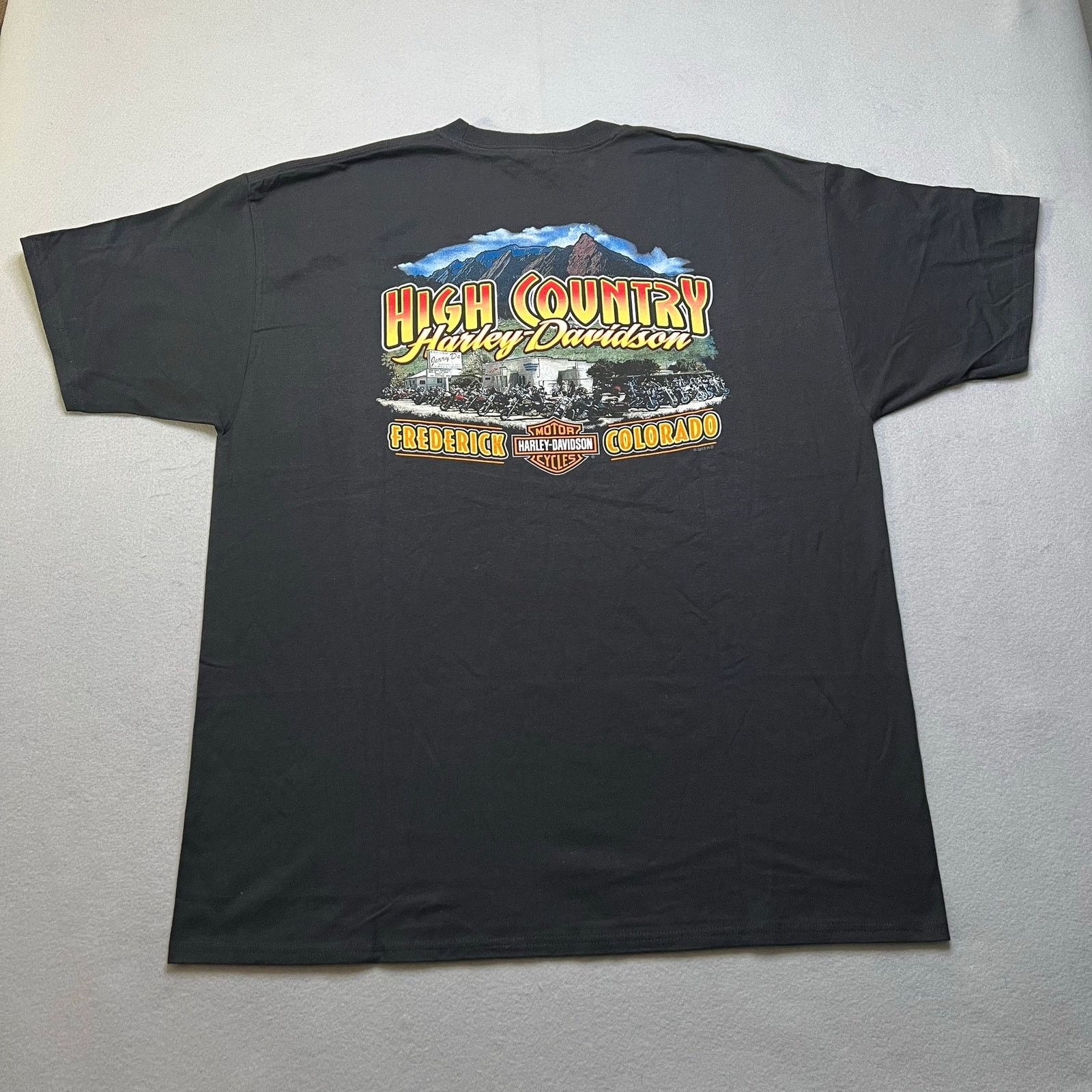 Harley Davidson Harley-Davidson High Country Frederick Colorado T-Shirt 2XL Size US XL / EU 56 / 4 - 6 Thumbnail
