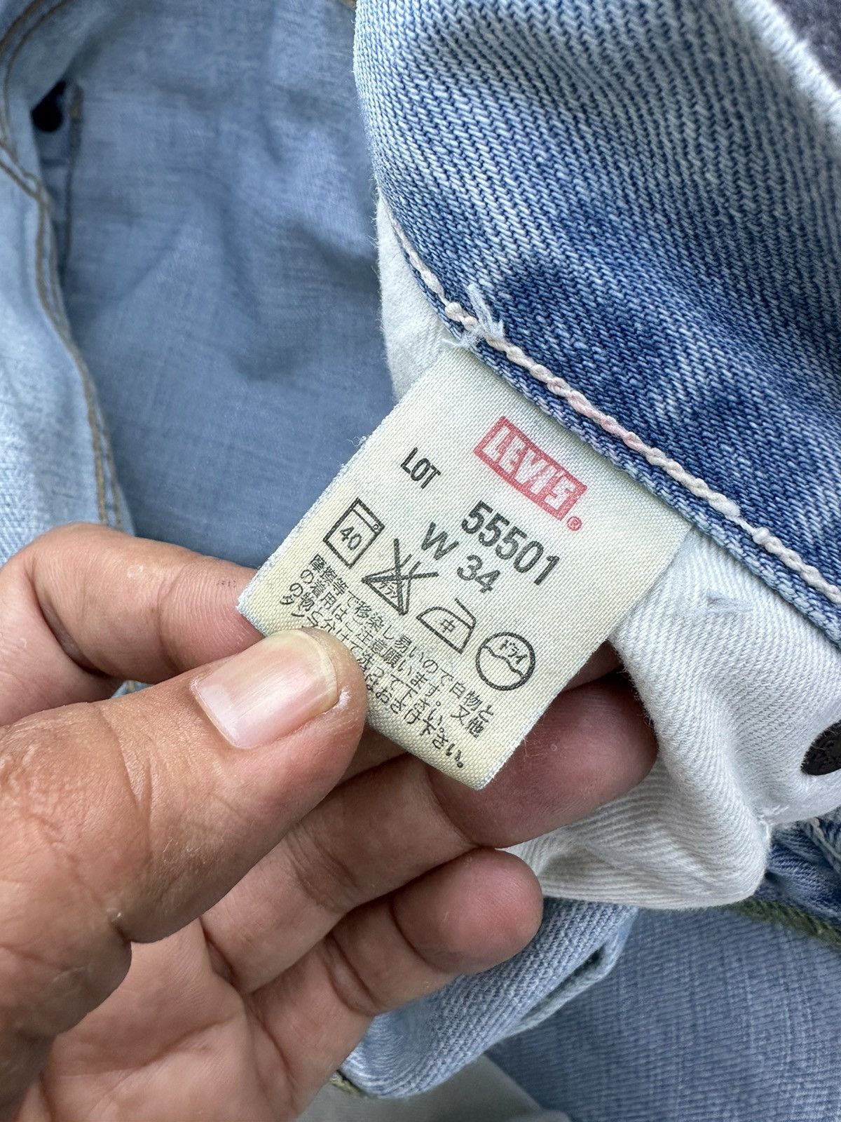 Levi's Vintage Levis 501 LVC Japan Distressed Denim 32x31 D49 Size US 32 / EU 48 - 15 Thumbnail