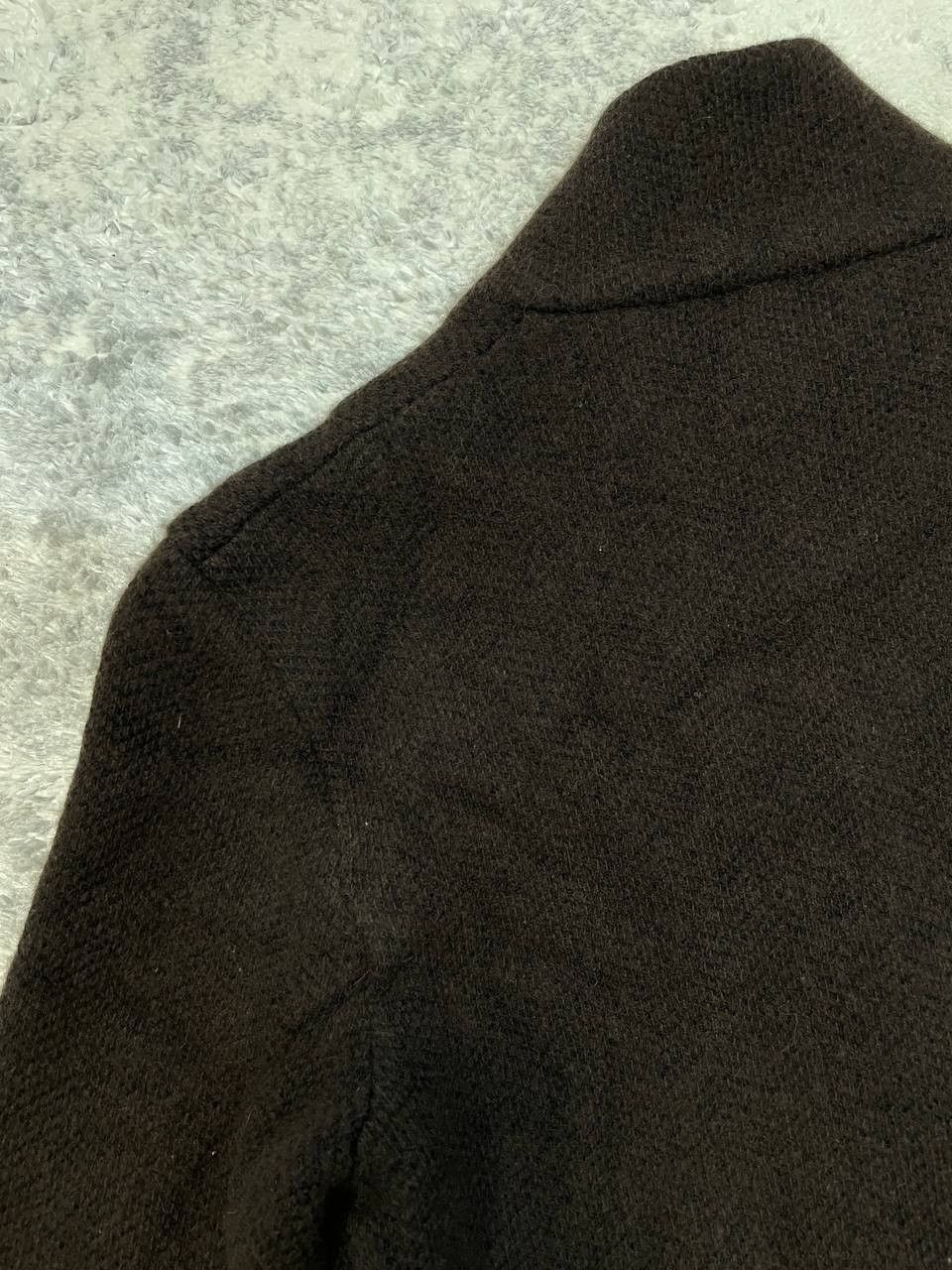 Vintage Italian Merino Wool & Cashmere Knit Blazer Jacket