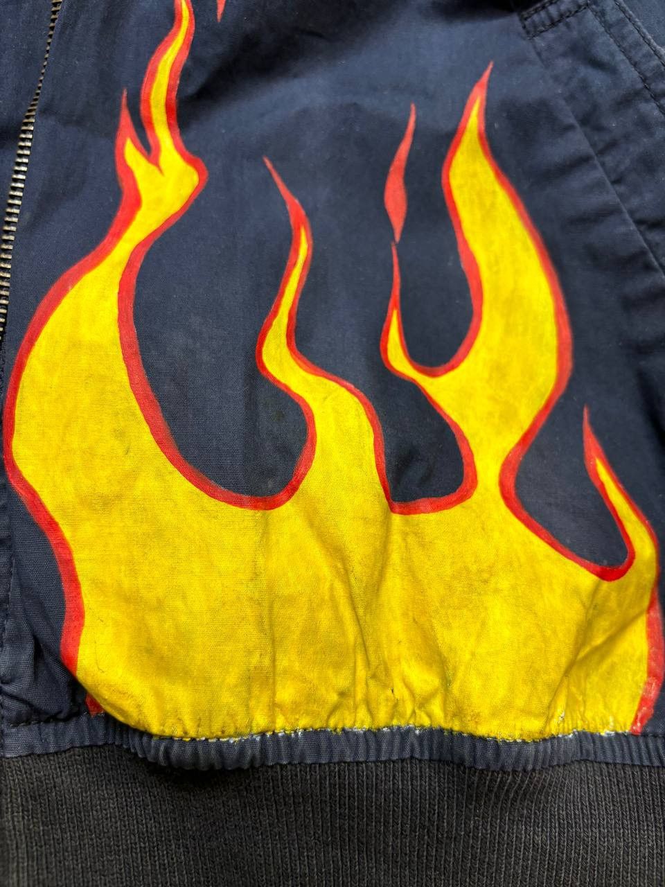 Polo Ralph Lauren × Ralph Lauren × Vintage Vintage Polo Ralph Lauren sport custom faded flame jacket Size US L / EU 52-54 / 3 - 8 Thumbnail