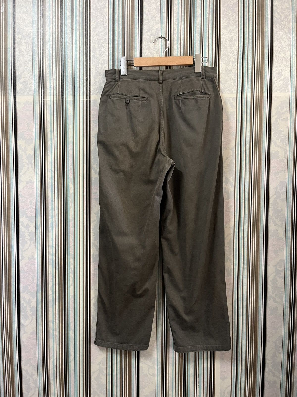 Comme des Garcons 1988 HOMME CDG army olive triple zipped #I2 Size US 28 / EU 44 - 3 Thumbnail