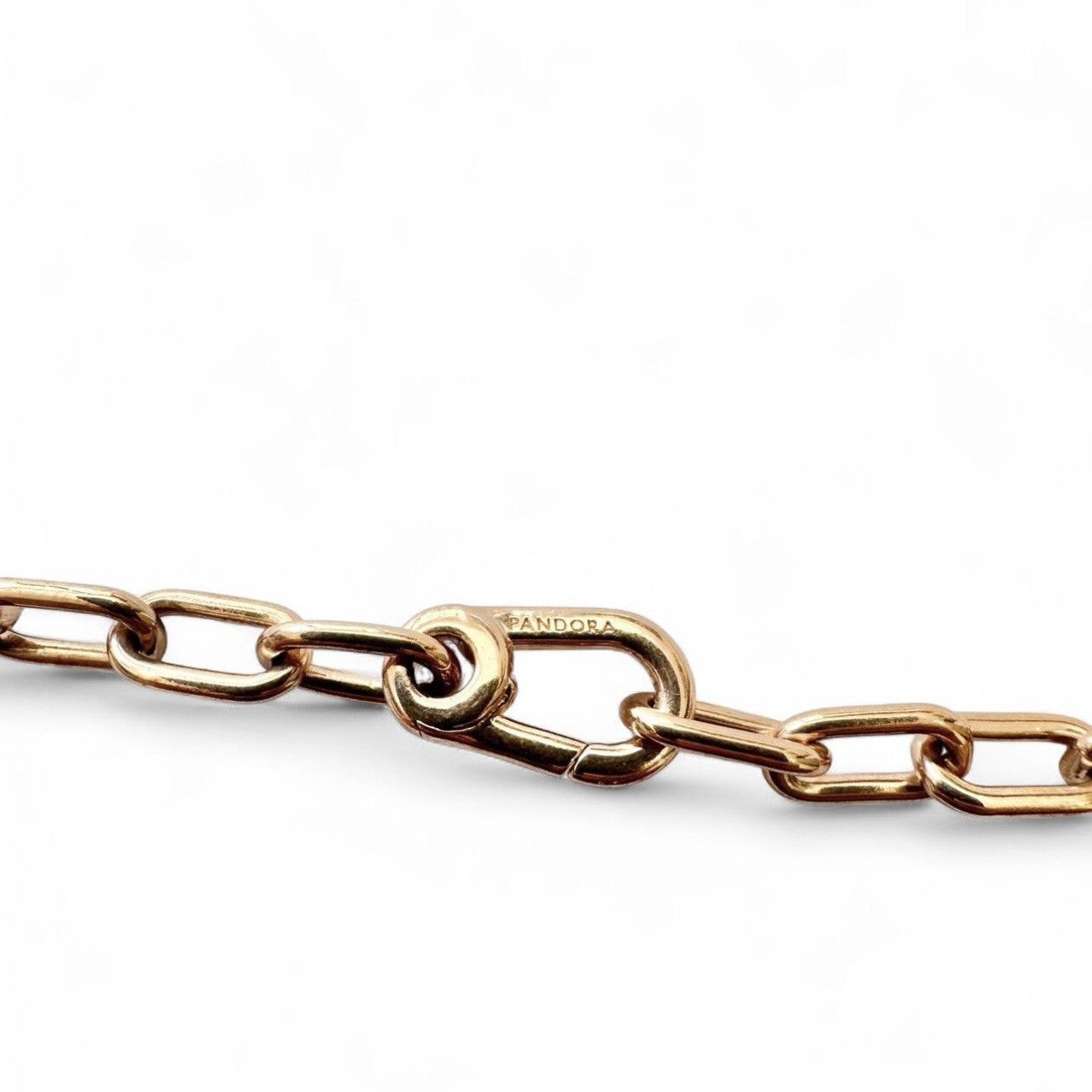 pandora Pandora ME Rose Gold Small-Link Chain Necklace Size ONE SIZE - 4 Thumbnail
