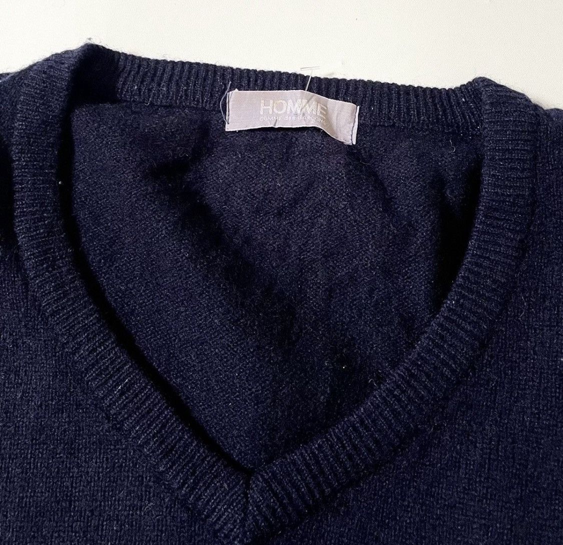 Comme des Garcons Vintage 80s cdg homme knitted sweater vest Size US S / EU 44-46 / 1 - 2 Thumbnail