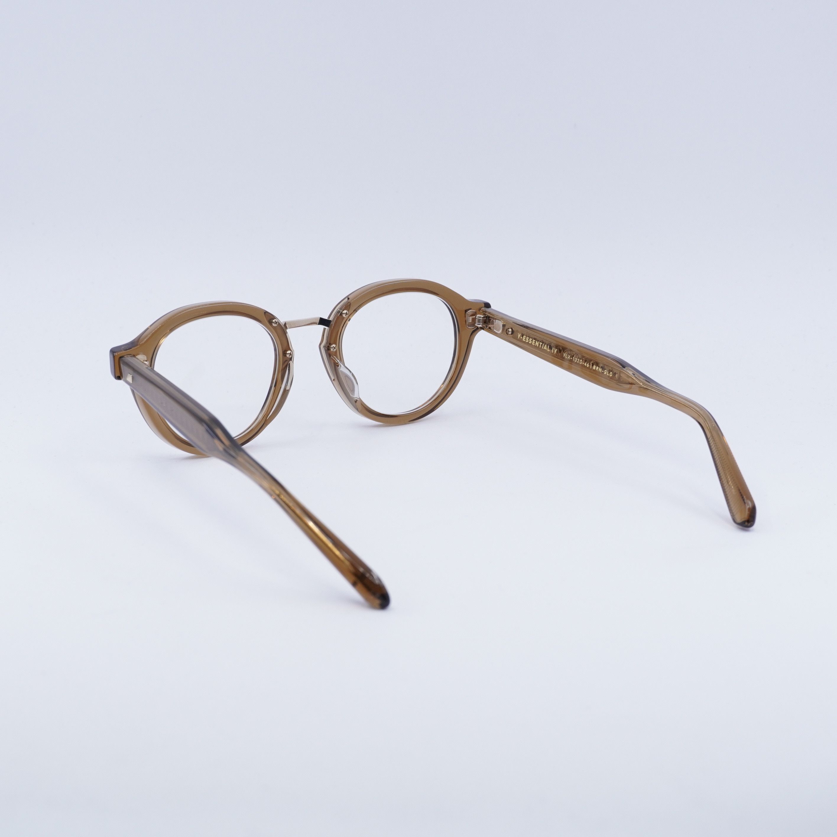 Valentino Valentino V-ESSENTIAL-IV VLX-132D Eyeglasses Brown 46mm Size ONE SIZE - 6 Thumbnail