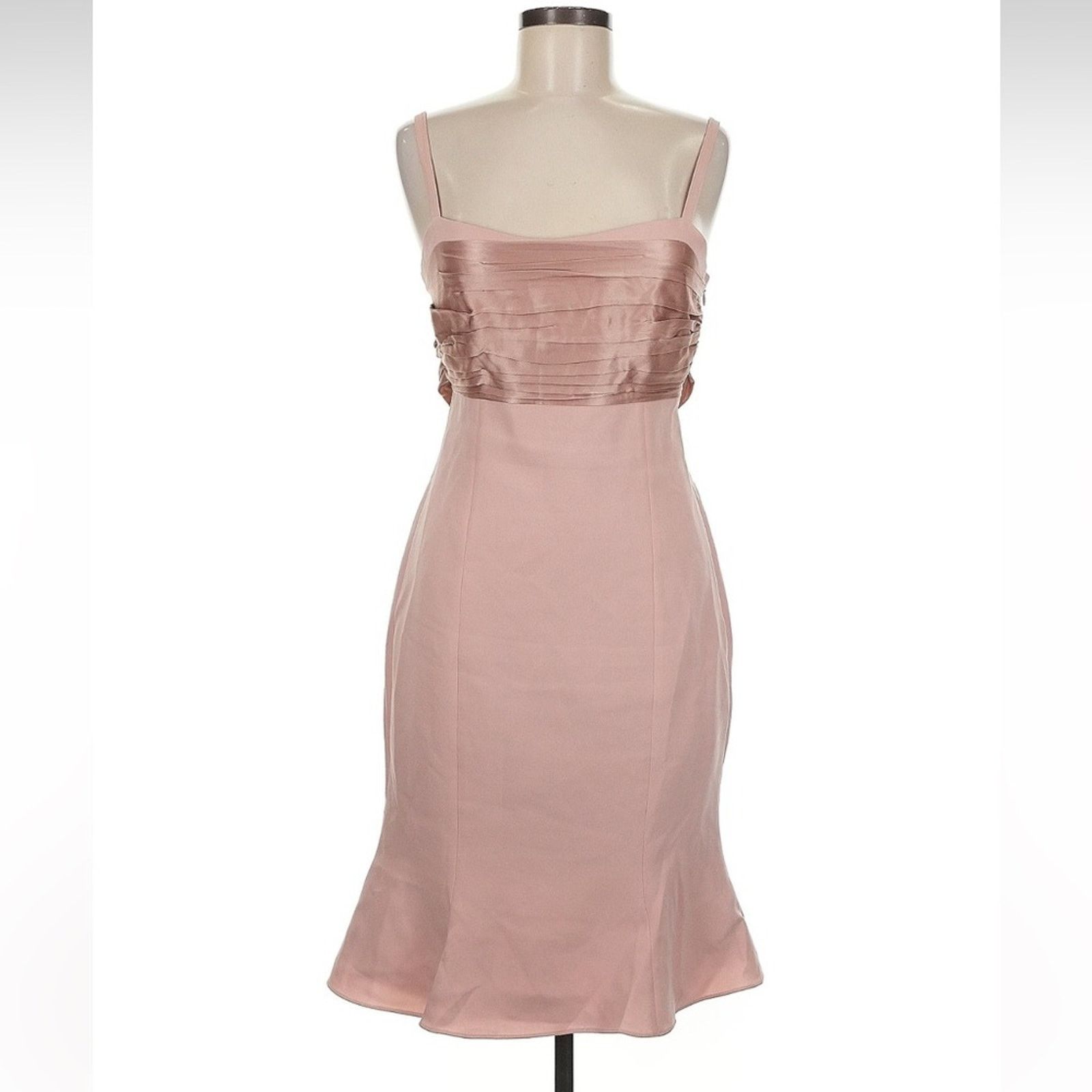 Cinq a Sept Cinq à Sept Paloma Fit and Flare Dress - Size 6 - Blush Pink Size M / US 6-8 / IT 42-44 - 3 Thumbnail
