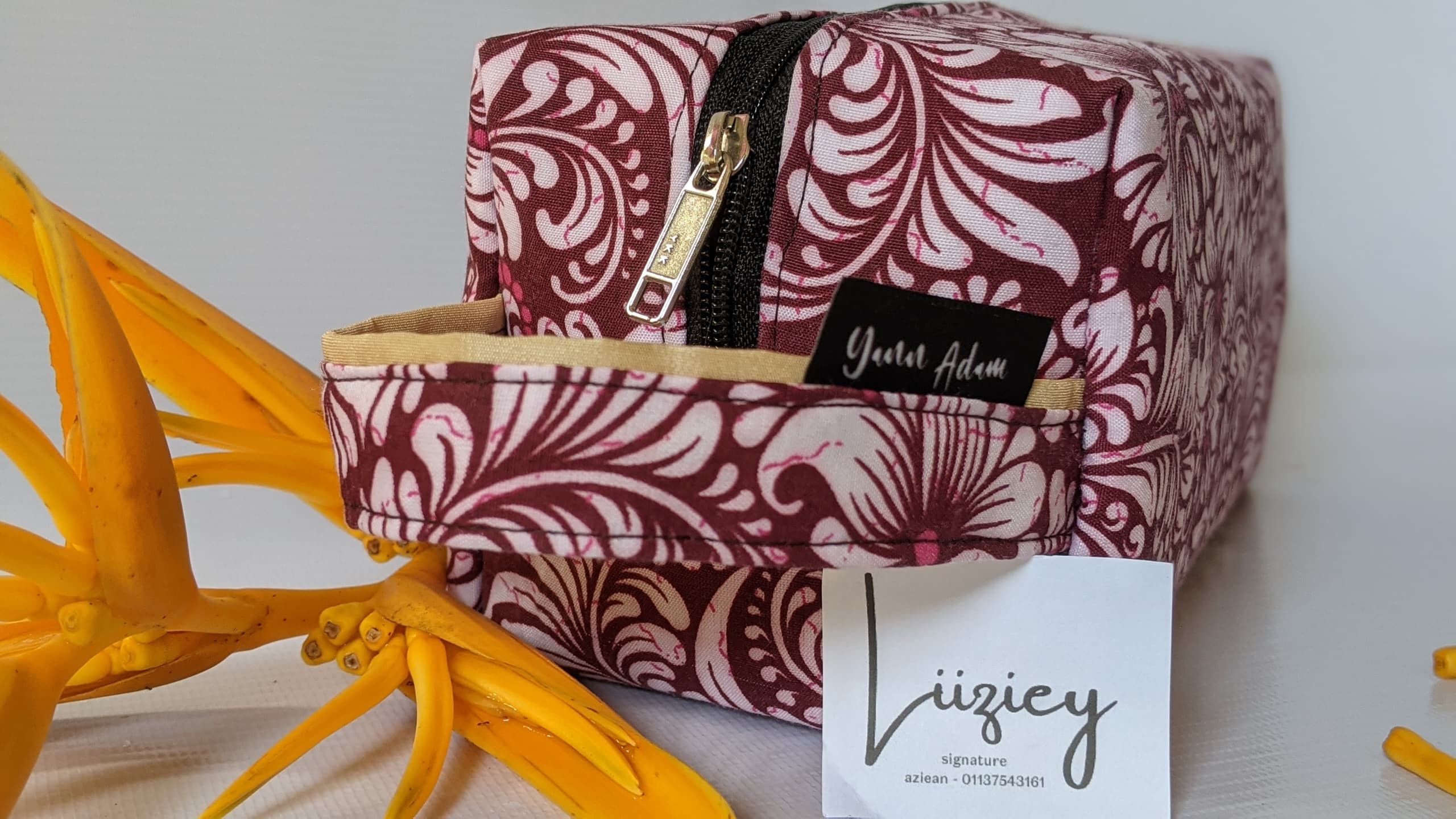 Custommade × Handmade Pencil box bag batik customade Size ONE SIZE - 3 Thumbnail