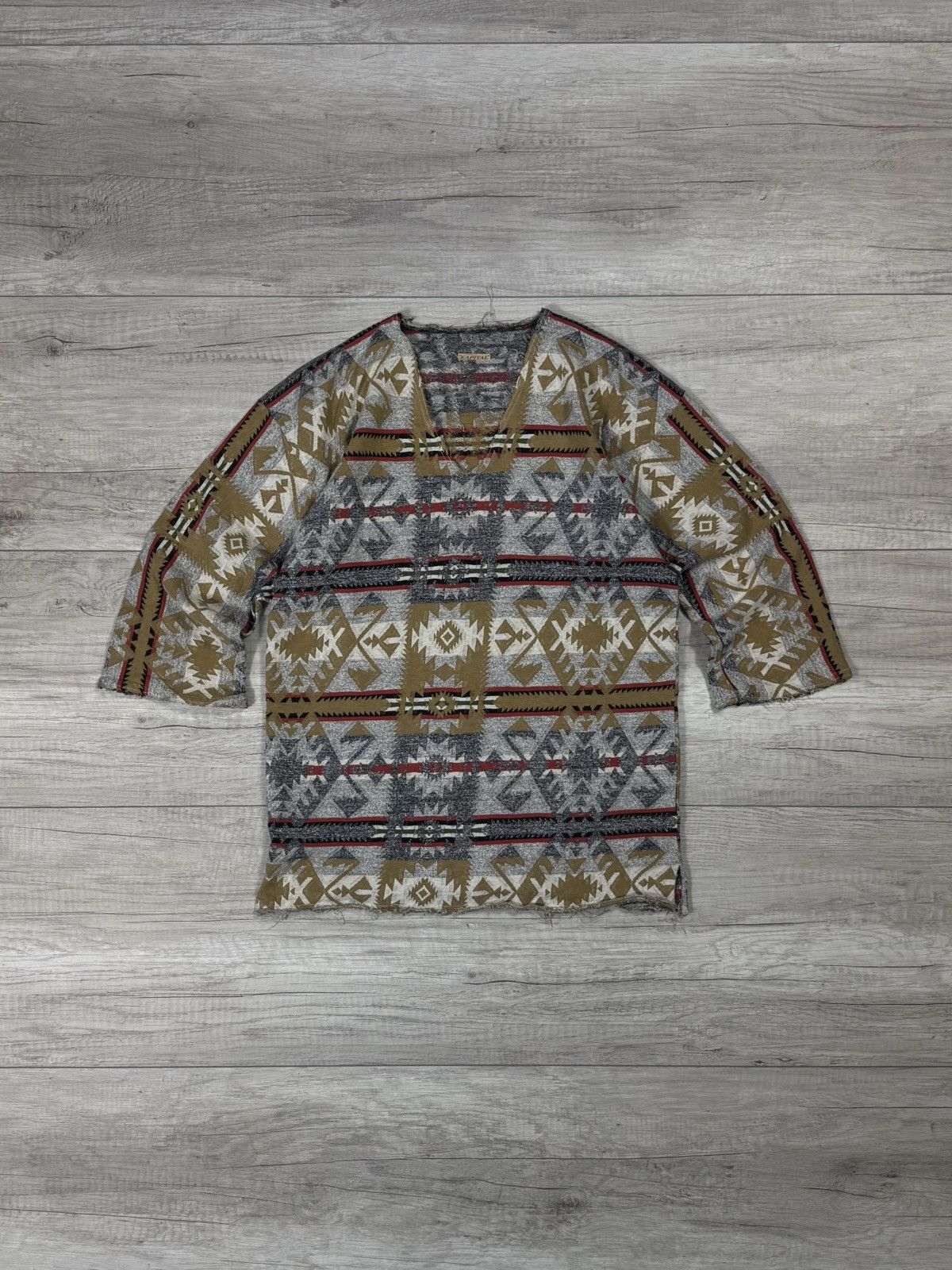 Kapital Kapital Japan T Shirt Cotton Aztec Ornament Size S 1 Size US S / EU 44-46 / 1 - 1 Thumbnail