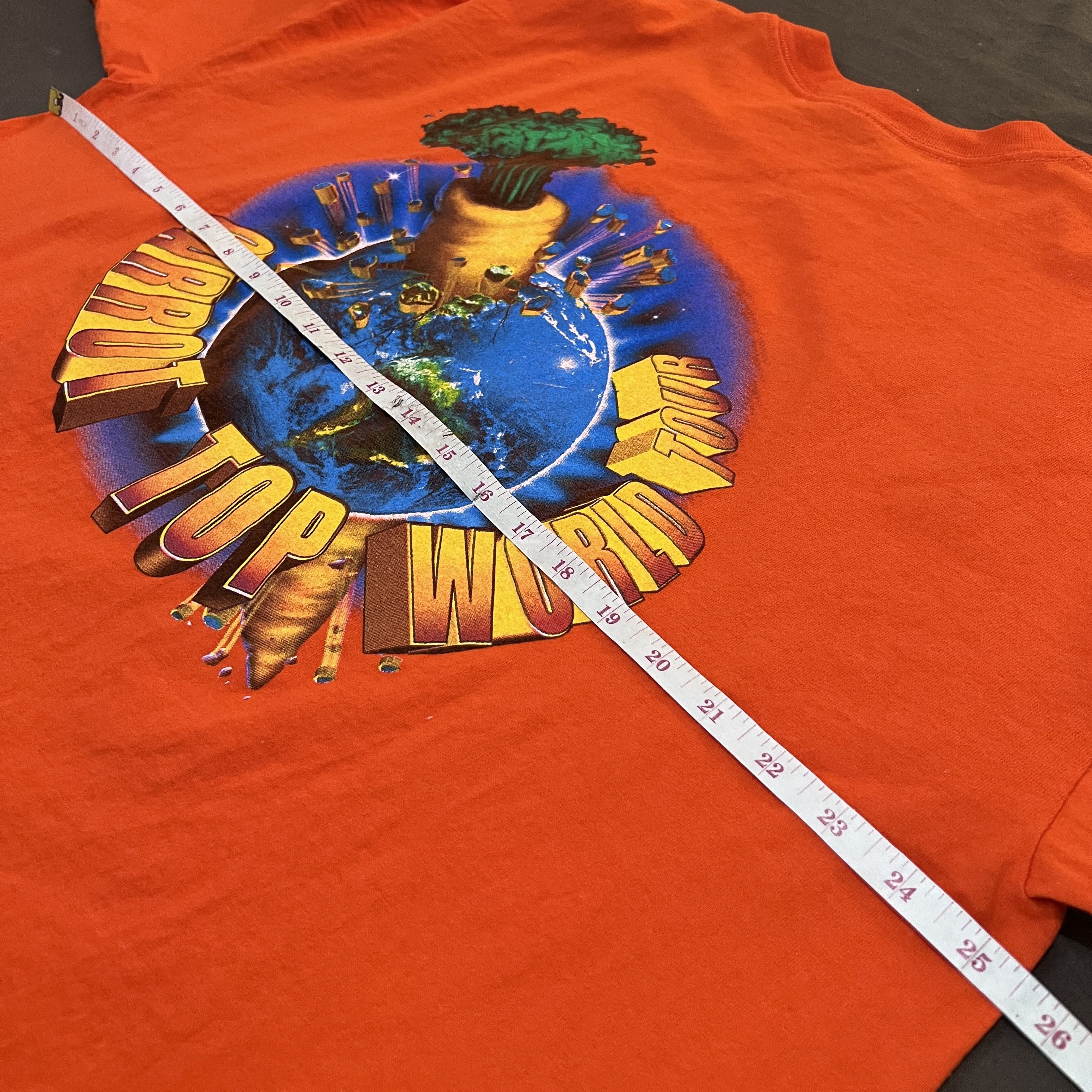 Vintage Vintage Y2K carrot top world tour Promo Tee 2XL Size US XXL / EU 58 / 5 - 6 Thumbnail