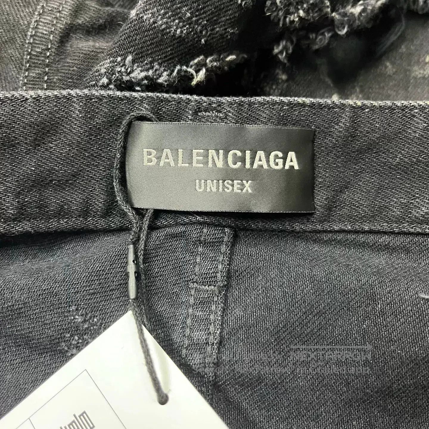 Balenciaga Balenciaga Distressed Straight. Size 22" - 2 Thumbnail