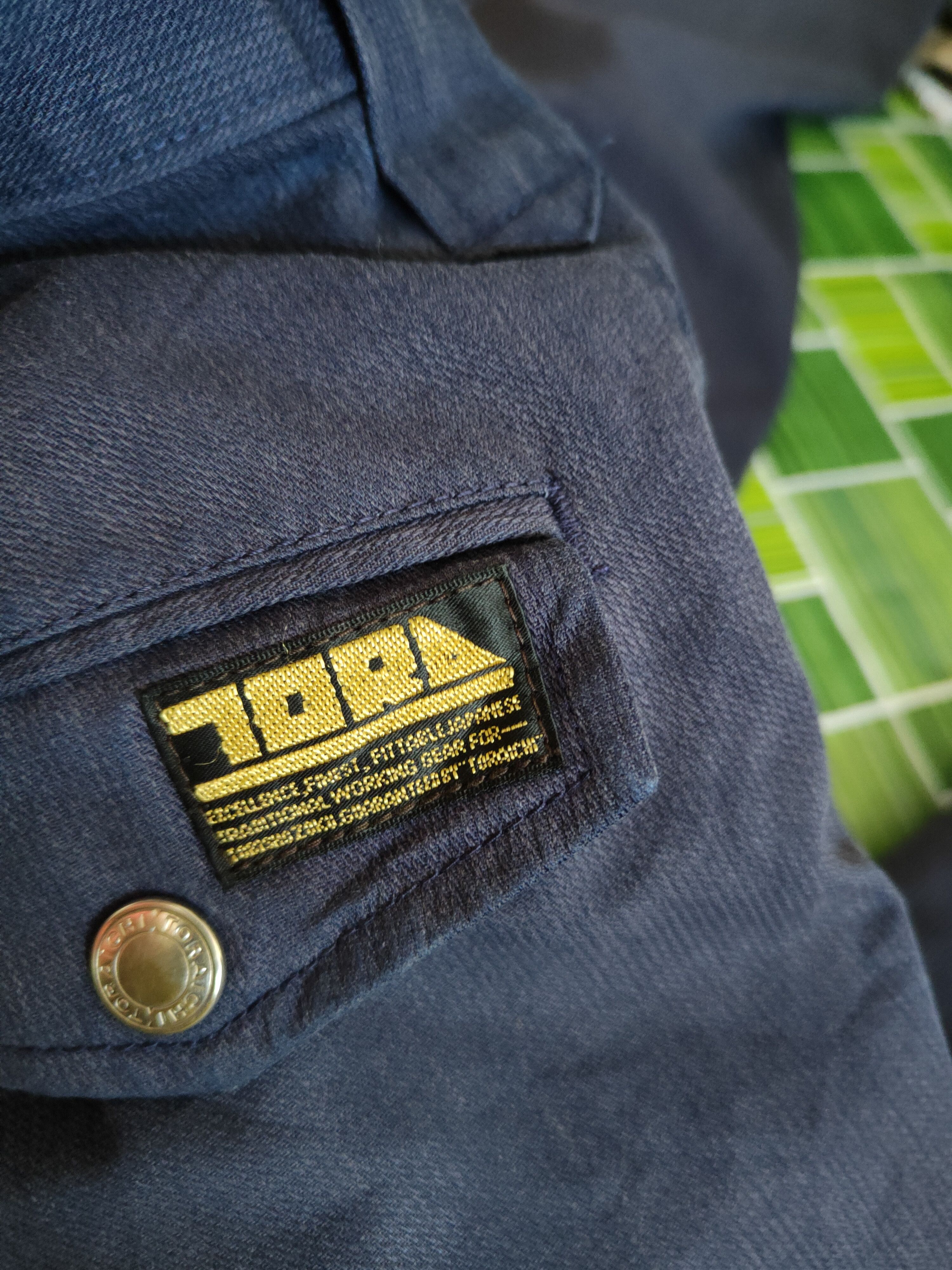 Japanese Brand Vintage Japanese Faded Dark Blue Cargo Pants N#S44 Size US 31 - 17 Thumbnail