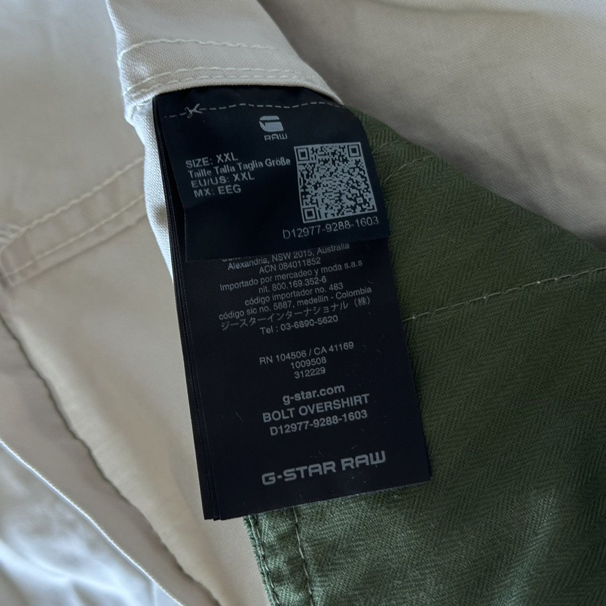 G-Star G-Star Raw Bolt Overshirt Jacket in Soft Canvas Colorway Size US XXL / EU 58 / 5 - 12 Thumbnail