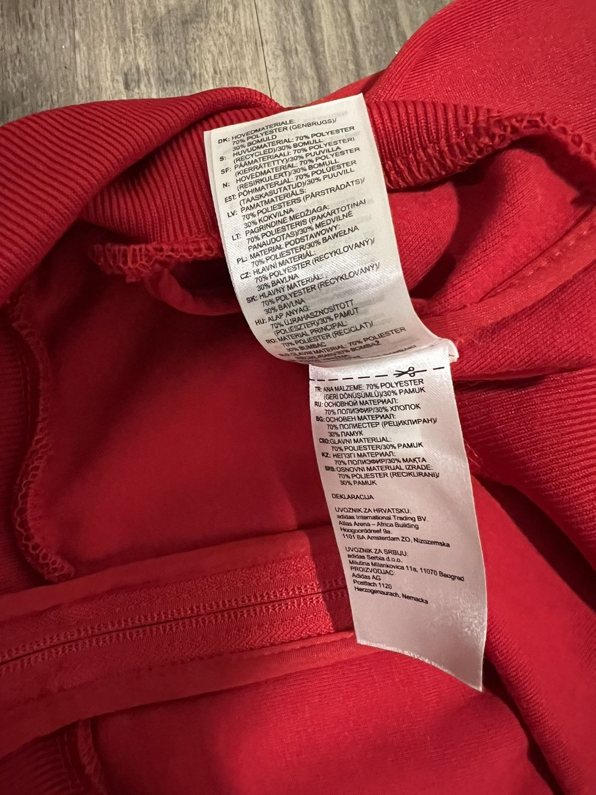 Adidas Adidas Zipup Size US M / EU 48-50 / 2 - 5 Thumbnail