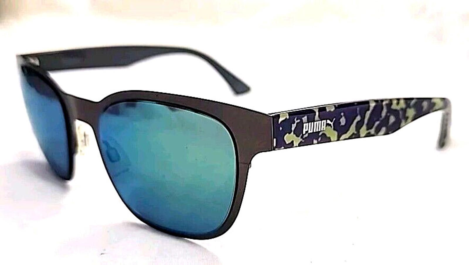 Puma Puma PU0070S 003 Greenpoint Camo Sunglasses 50-20 140 New Size ONE SIZE - 1 Thumbnail