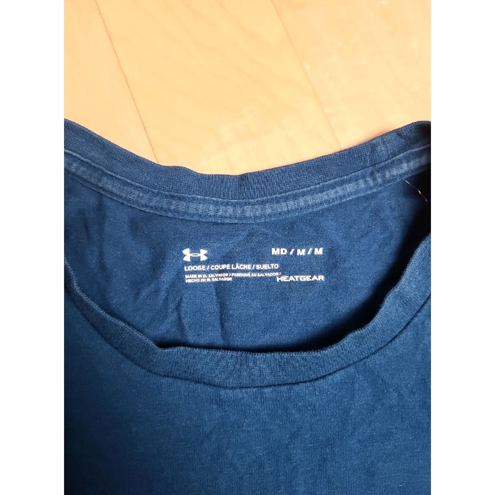 Under Armour Under Armour Loose Fit Activewear T-Shirt Adult Medium Blue Mens Size US M / EU 48-50 / 2 - 3 Thumbnail