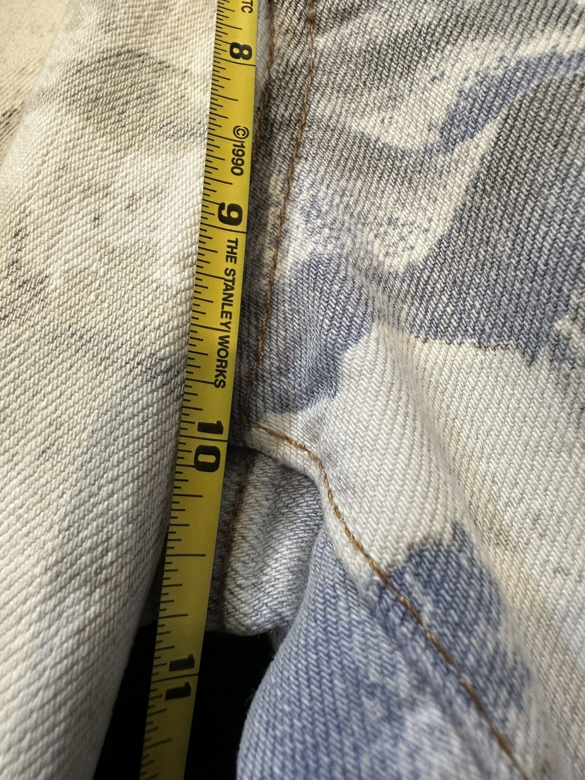 Just Cavalli Just Cavalli Rose Denim All Over Print Size US 29 - 13 Thumbnail