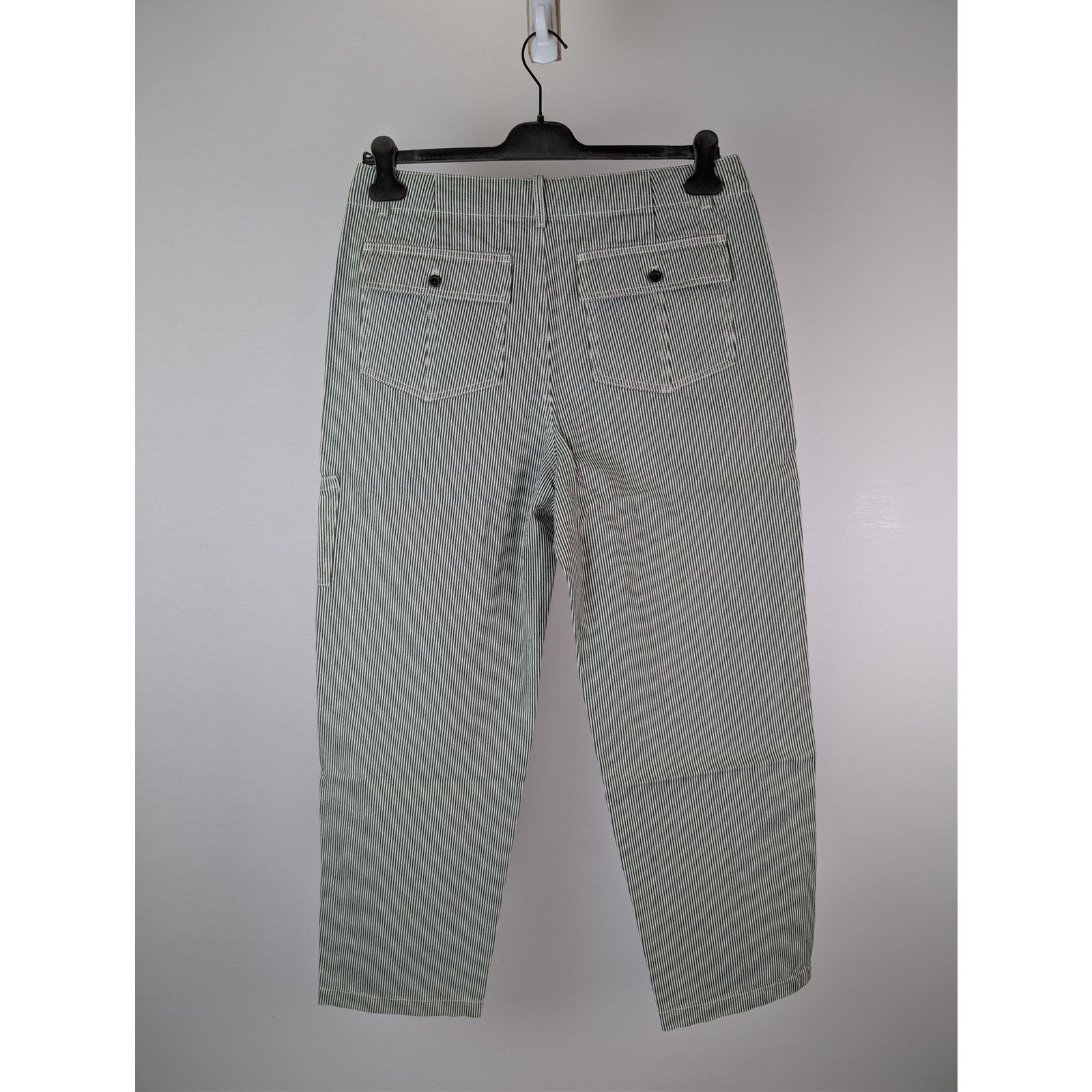 Aime Leon Dore o1rshd1 Hickory Stripe Workwear Pant jean in Green Hickory Size US 34 / EU 50 - 11 Thumbnail