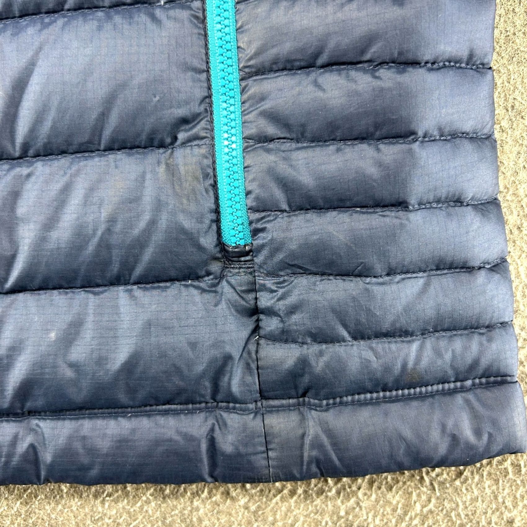 Patagonia Patagonia Womens M Blue Puffer Jacket Goose Down Insulated Logo Full Zip Pocket Size M / US 6-8 / IT 42-44 - 7 Thumbnail