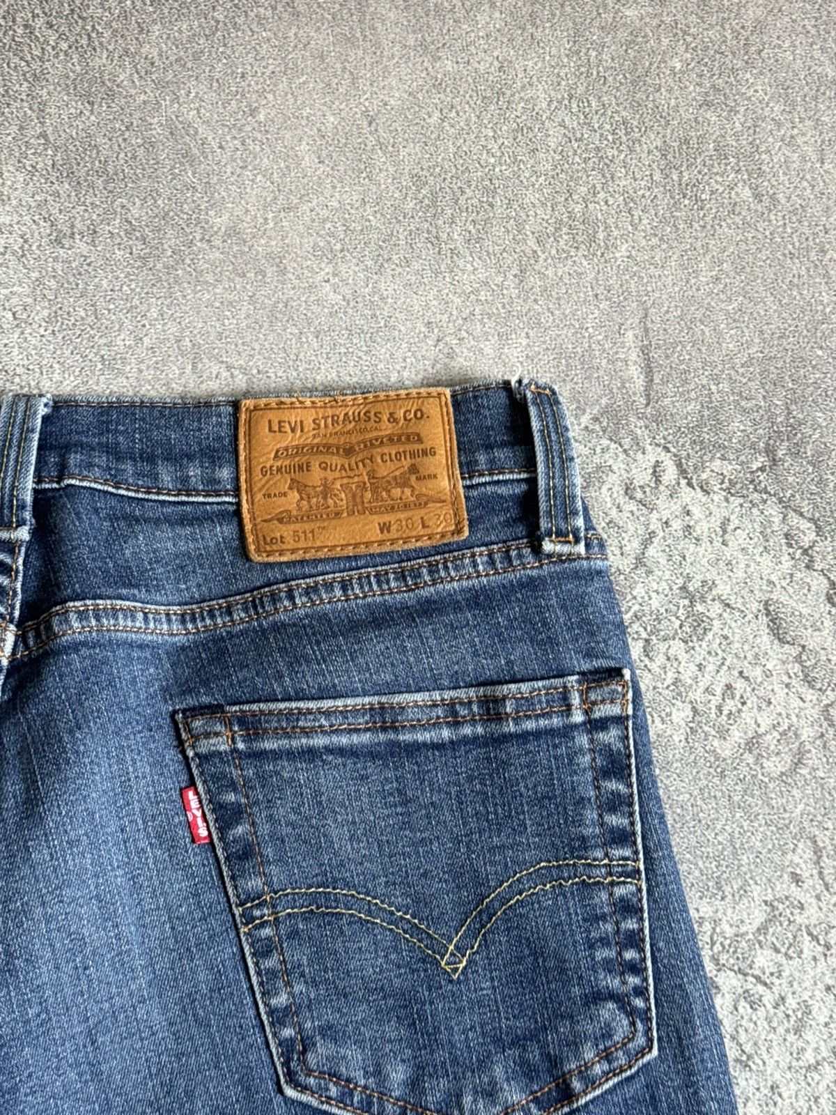 Levi's Levi’s 511 30/30 blue denim pants jeans trousers casual Size US 30 / EU 46 - 4 Thumbnail