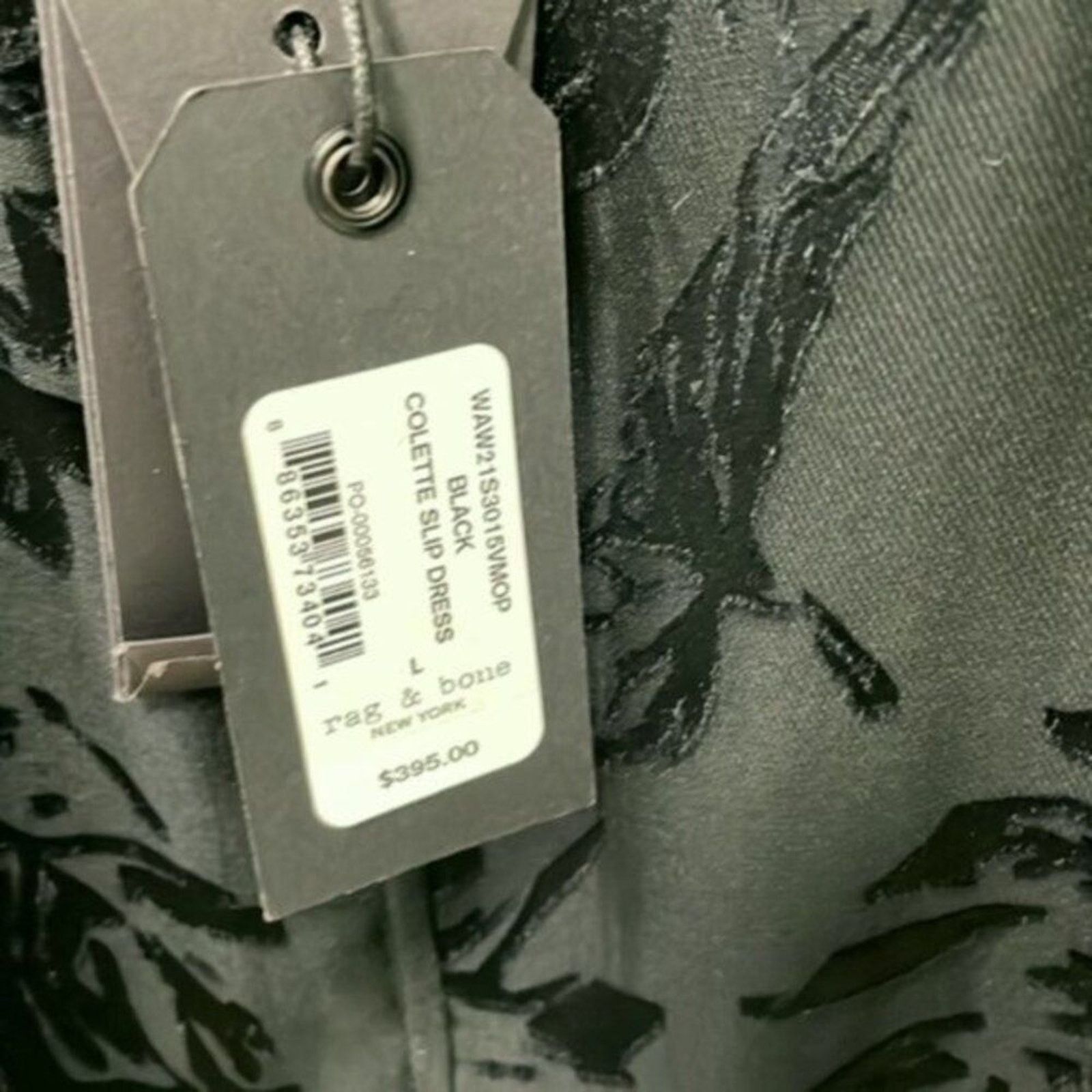 Rag & Bone rag and bone Colette Slip Midi Velvet Floral V neck Dress Size L / US 10 / IT 46 - 9 Thumbnail
