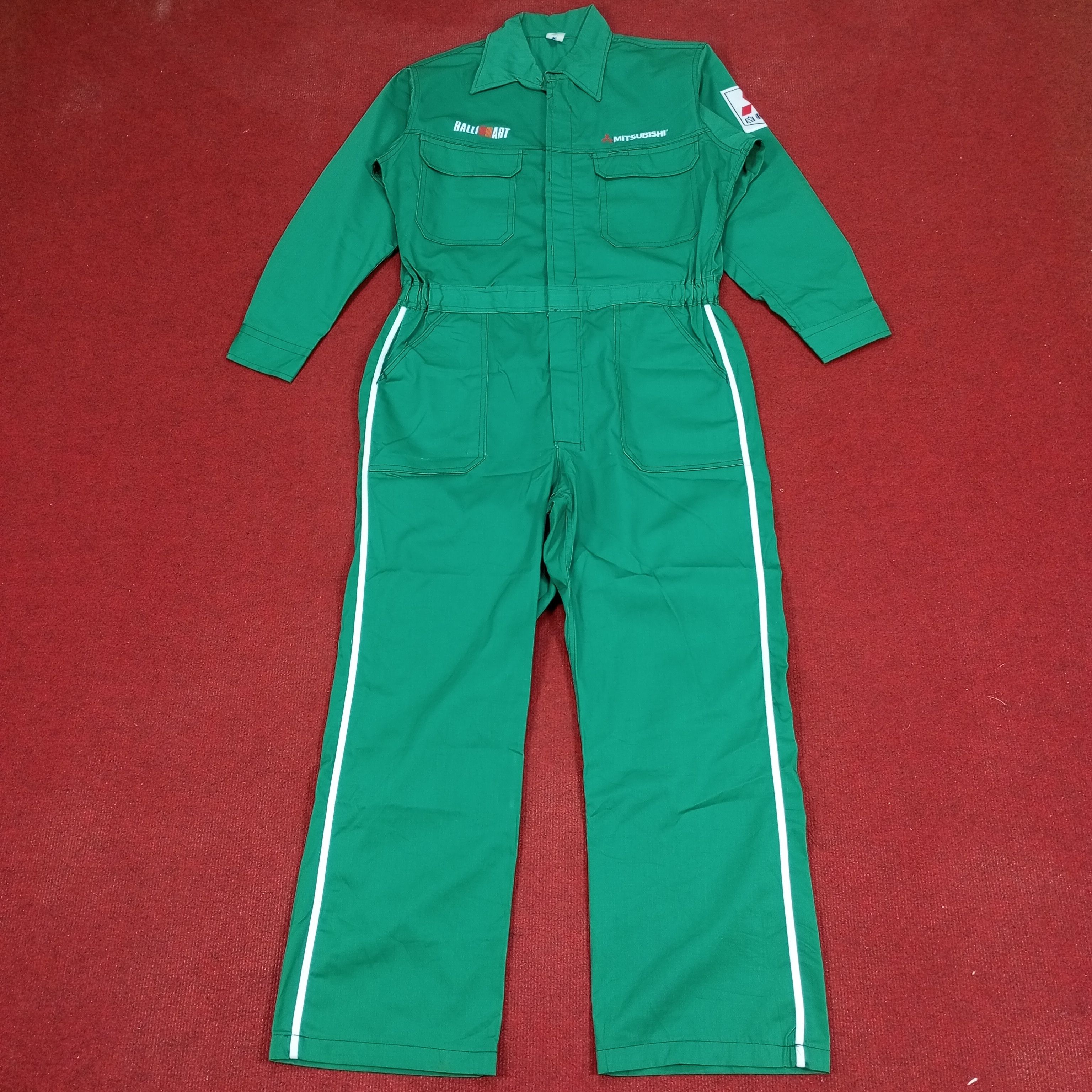 Japanese Brand Mitsubishi Motor Ralli Art Workwear Custom Coverall Jacket Size US M / EU 48-50 / 2 - 4 Thumbnail