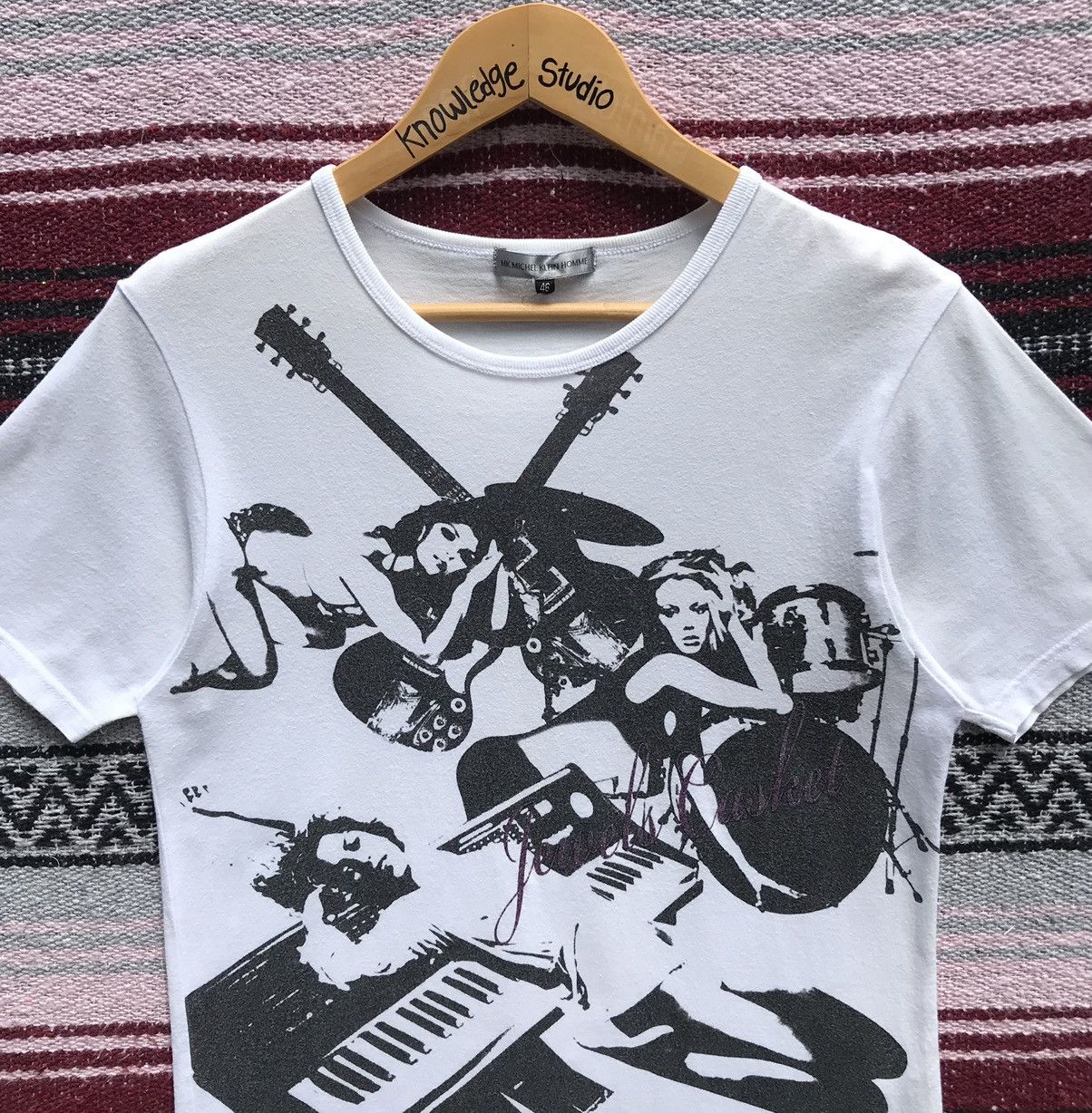 Michel Klein Vintage MK. Michel Klein Homme Tee Michel Klein Music Girl Size S / US 4 / IT 40 - 9 Thumbnail