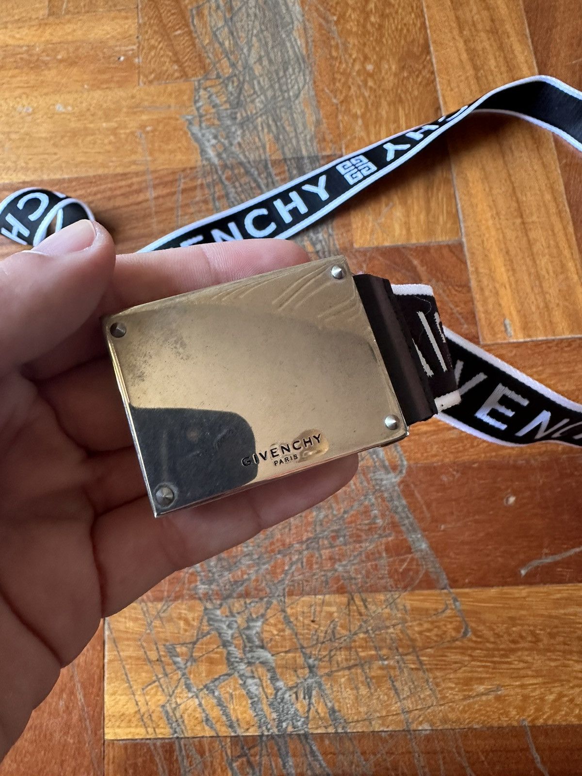 Givenchy Givenchy logo strap belt Size 40 - 4 Thumbnail
