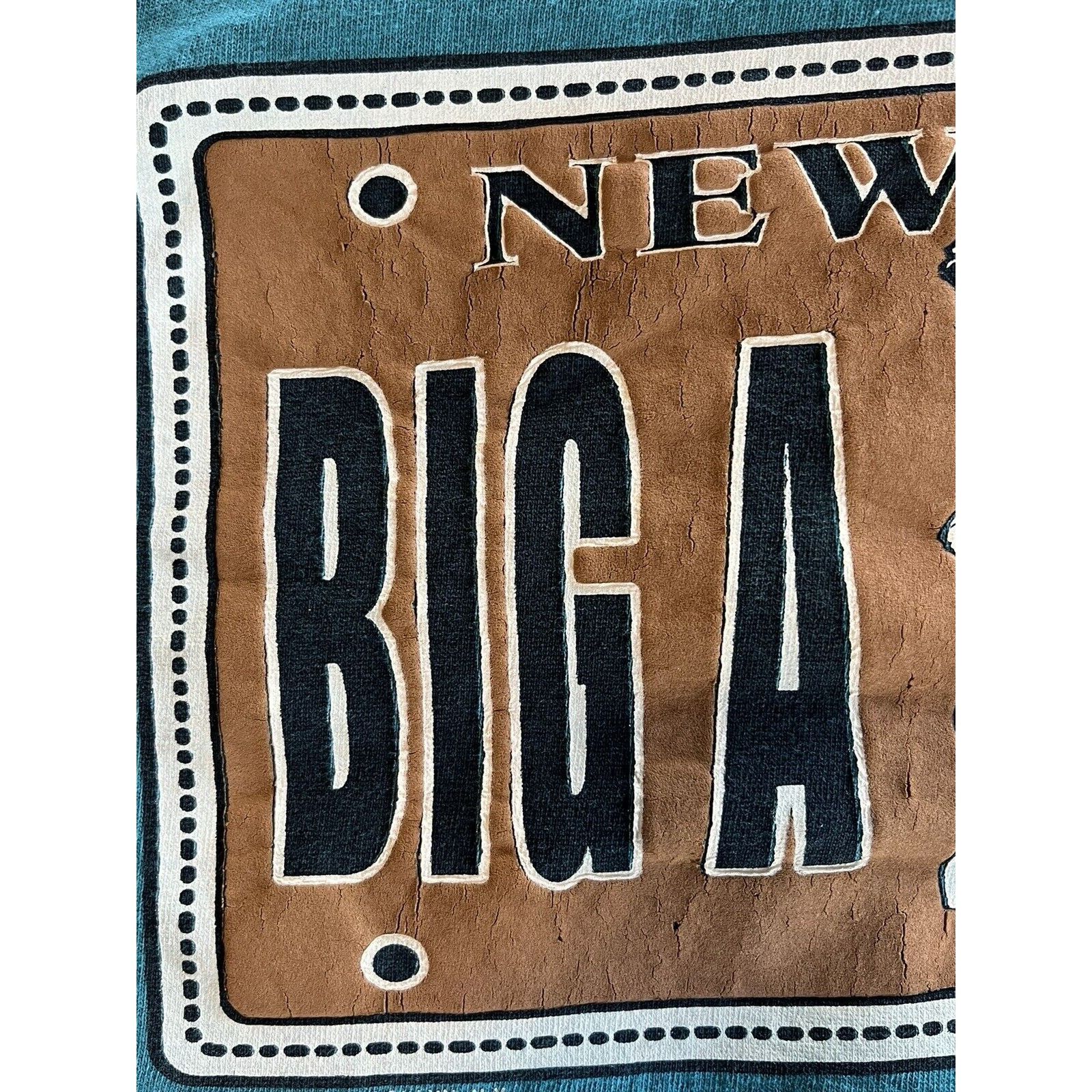 Other J Tepler Big A No. 1 Brooklyn NY Big Apple License Plate XL Size US XL / EU 56 / 4 - 10 Thumbnail
