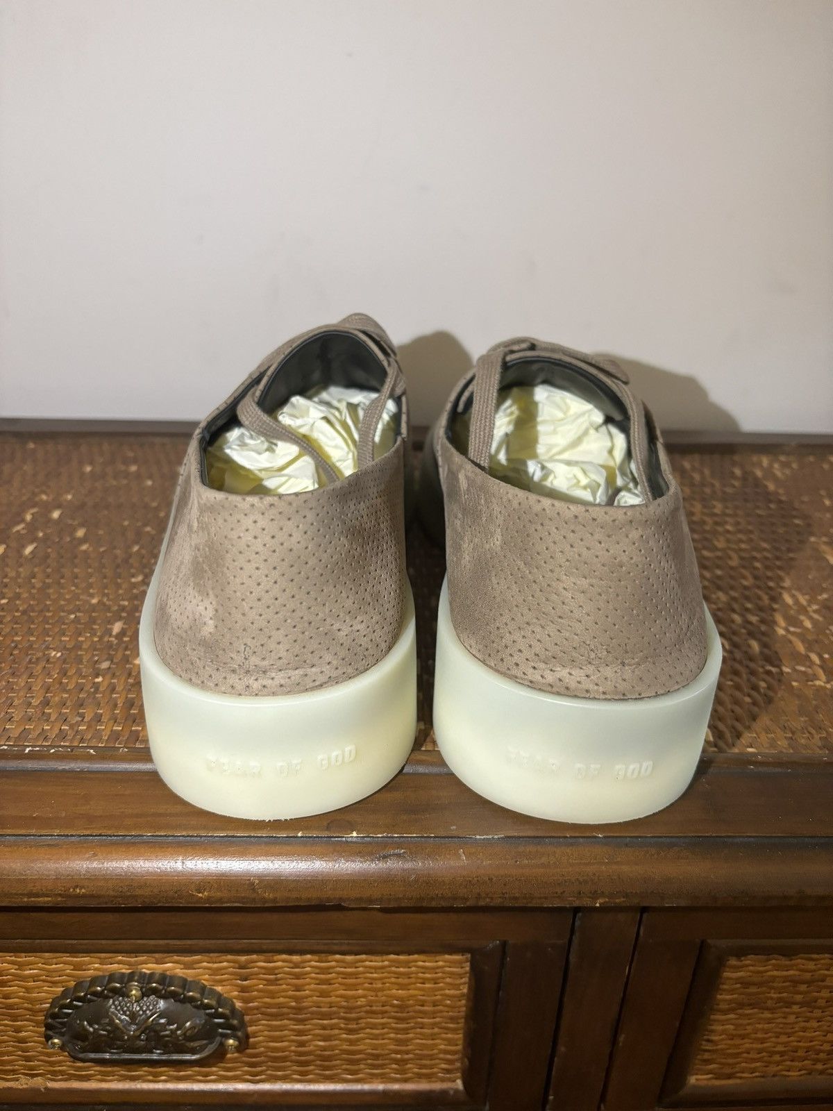 Fear of God Fear of God Seventh Coll Suede 101 Sneaker Brown Size 46 Size US 13 / EU 46 - 6 Thumbnail