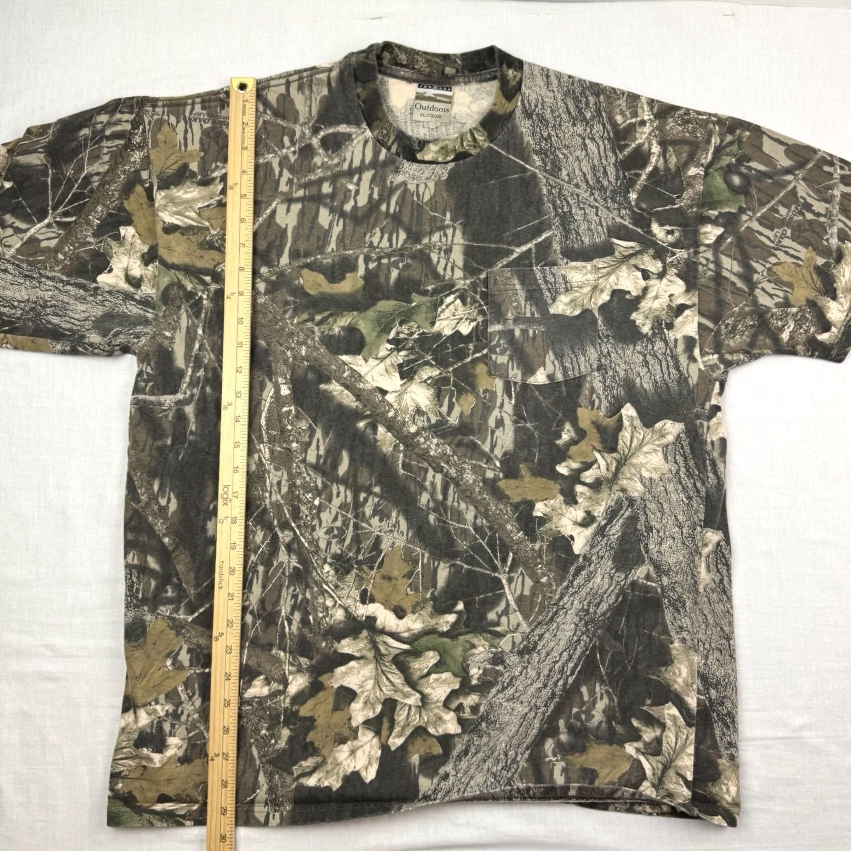 Jerzees VINTAGE Jerzees Realtree Camo Pocket T Shirt Adult XL Outdoors USA Shirt Mens XS? Size US XL / EU 56 / 4 - 7 Thumbnail
