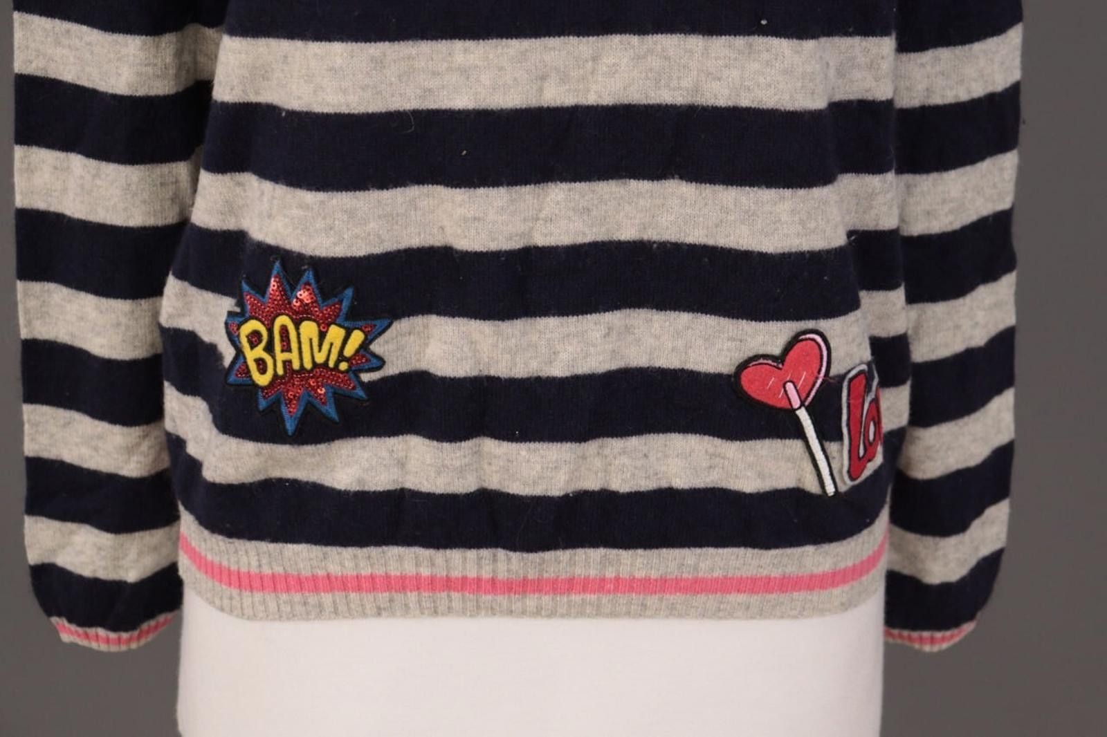 Designer Princess Goes Hollywood Wool Cashmere Knit Sweater Size 36 Size M / US 6-8 / IT 42-44 - 3 Thumbnail
