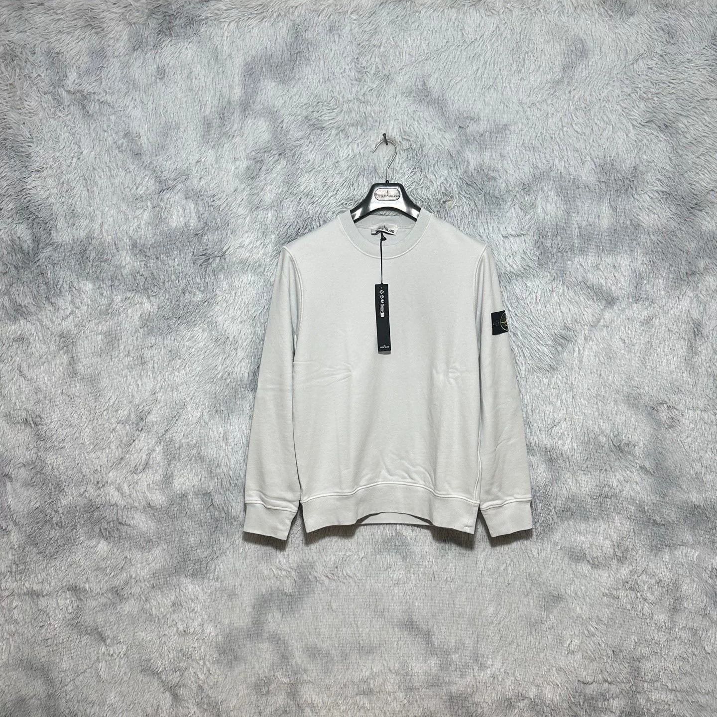 Stone Island stone island crewneck sweatshirt ice frost blue Size US XL / EU 56 / 4 - 1 Thumbnail