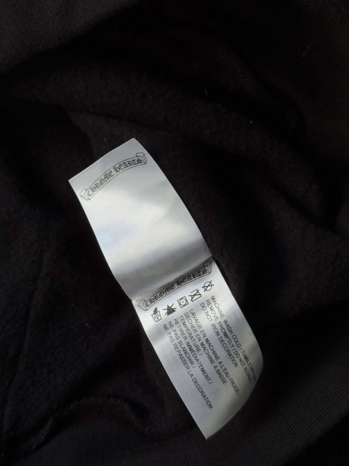 Chrome Hearts Chrome Hearts Scroll Logo Hoodie Size US XL / EU 56 / 4 - 9 Thumbnail